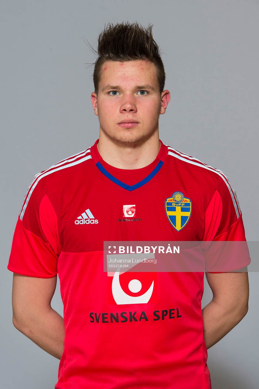 Andreas Olsson som spelar i P17/98-landslaget