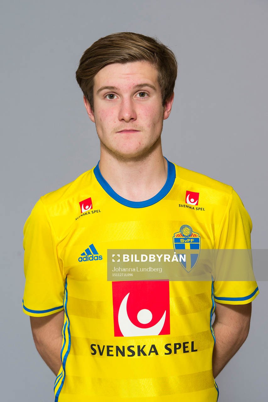 Johan Andersson som spelar i P17/98-landslaget