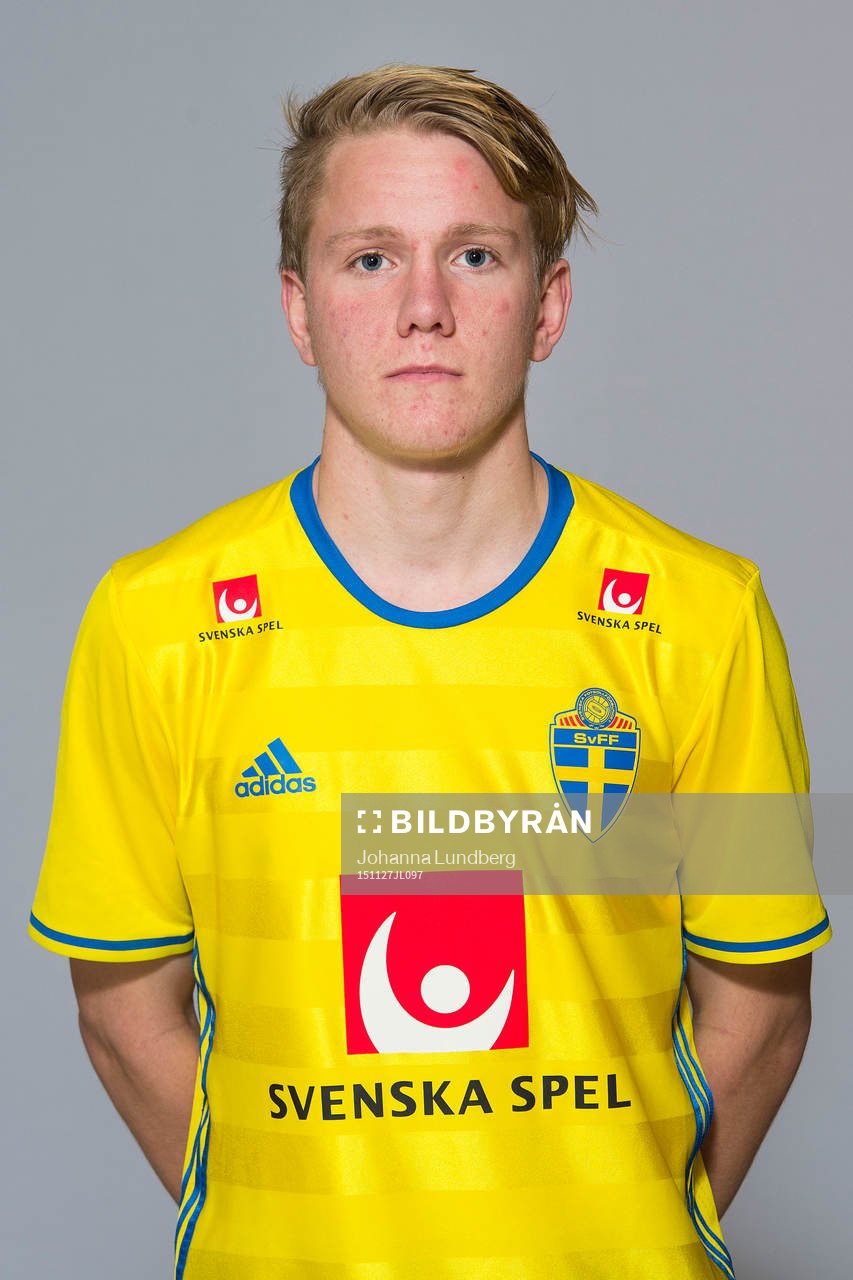 Oliver Nilsson som spelar i P17/98-landslaget