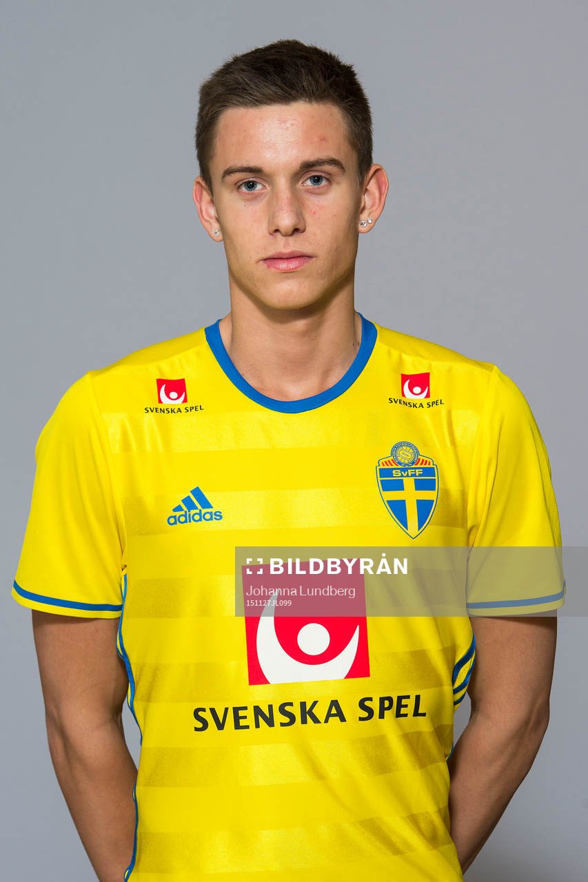 Viktor Franssila som spelar i P17/98-landslaget