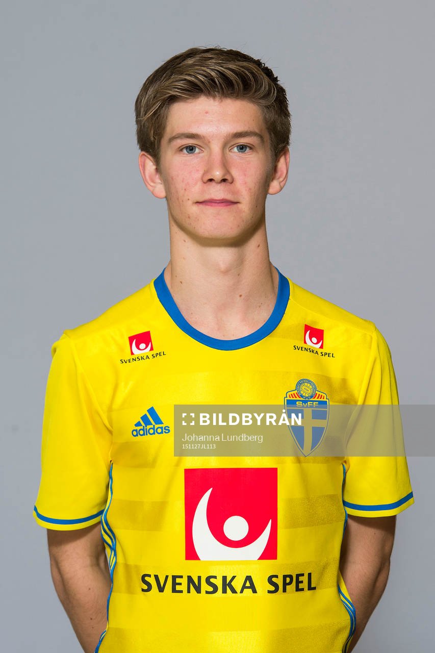 Adam Fägerhag som spelar i P17/98-landslaget