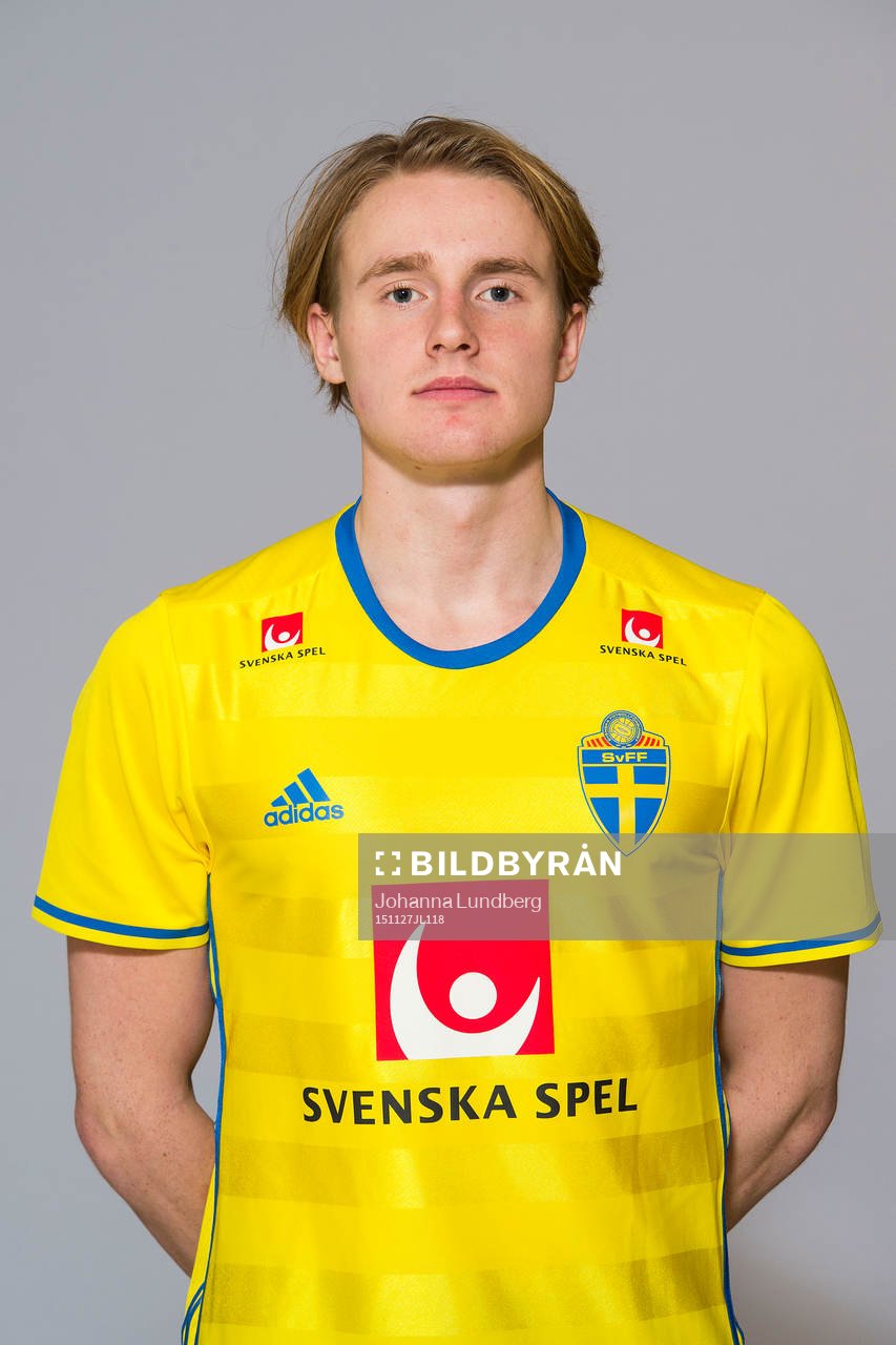 Elias Mulari som spelar i P17/98-landslaget