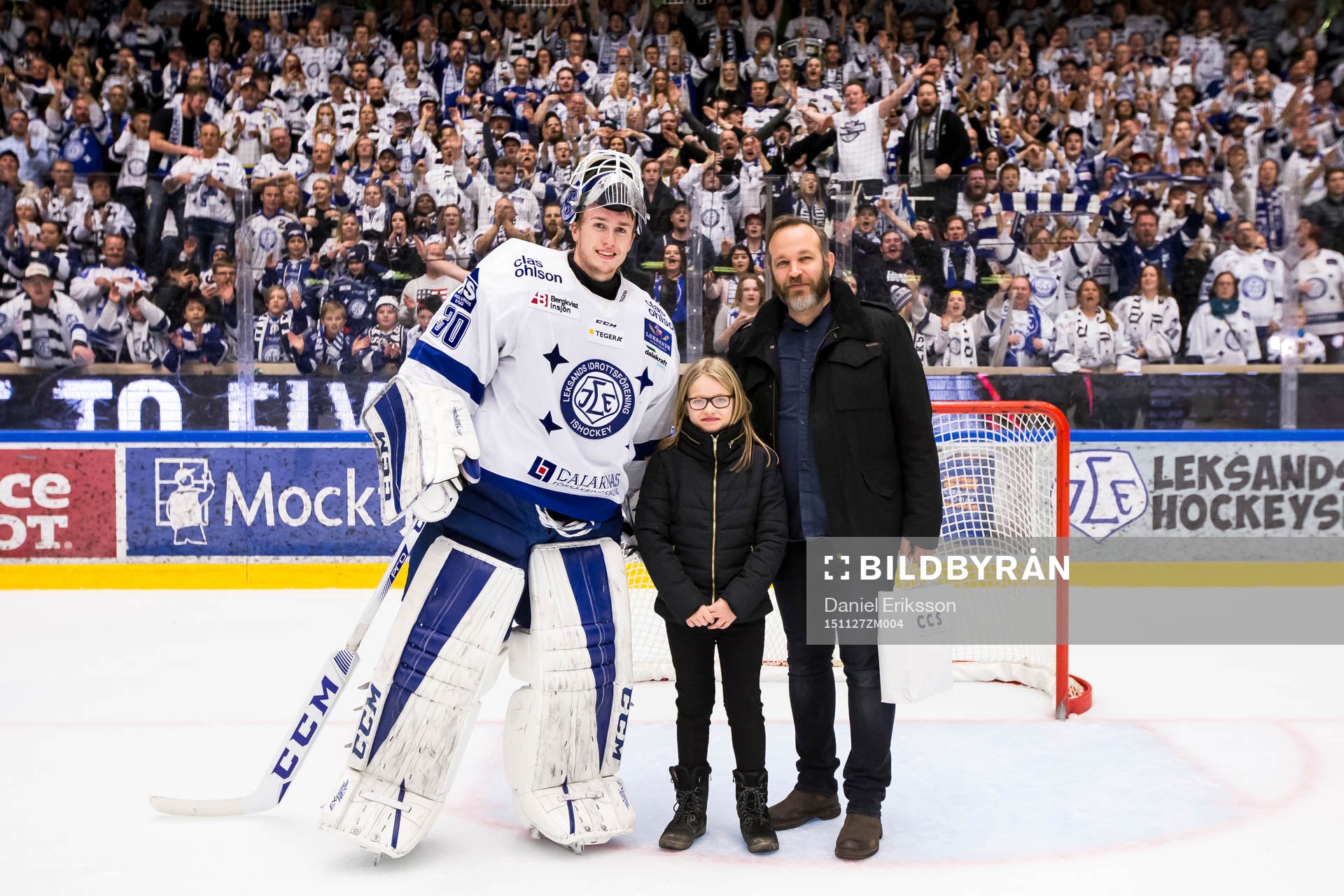 Leksands målvakt Henrik Haukeland utsedd till matchens