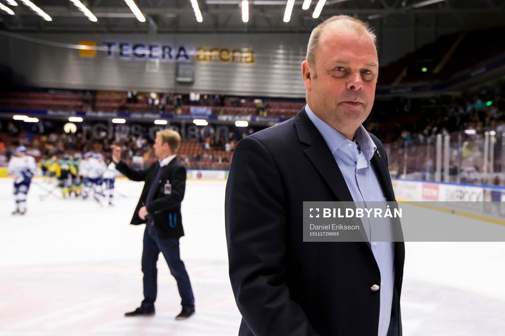 Leksands tränare Per-Erik Johnsson