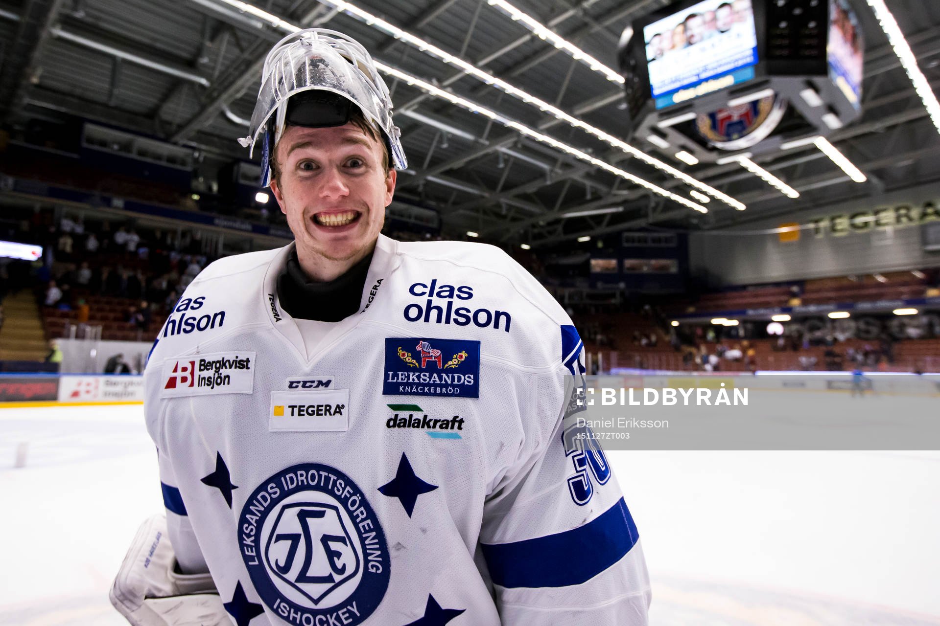 Leksands målvakt Henrik Haukeland