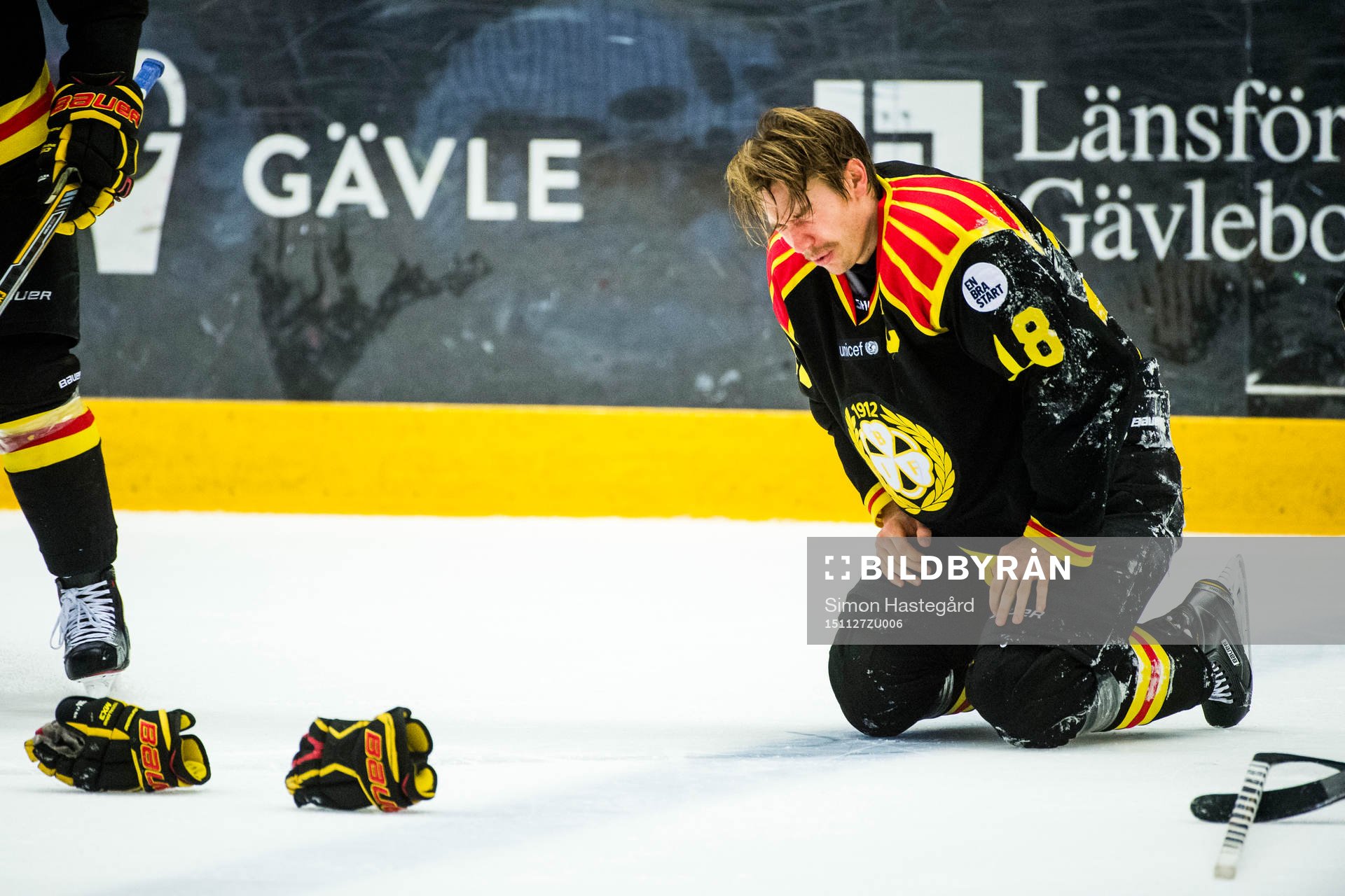 Brynäs Anton Rödin deppar