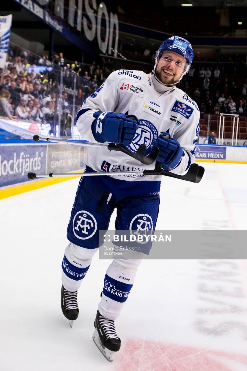 Leksands Viktor Mårtensson utsedd till matchens krigare i