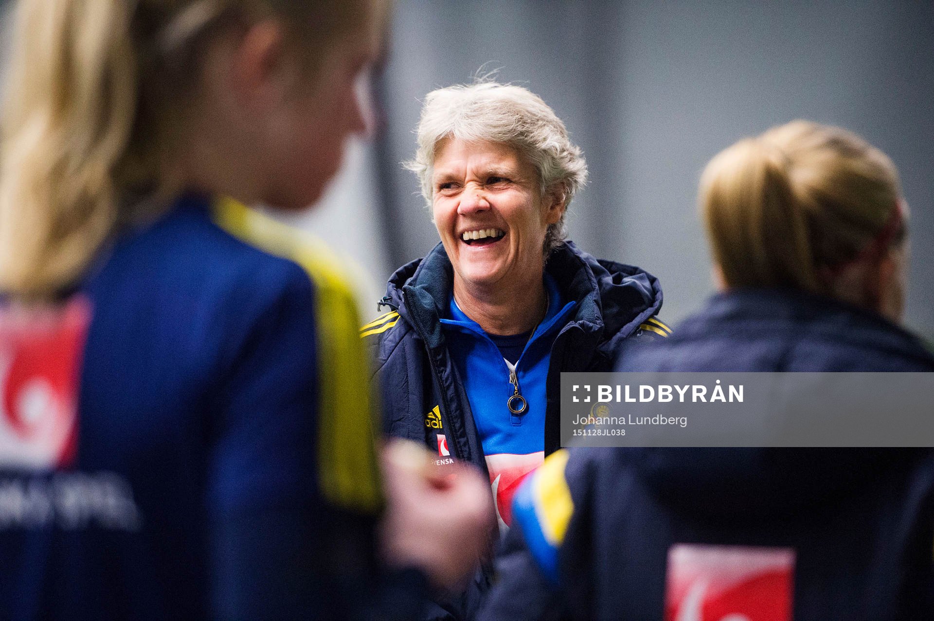 Sveriges förbundskapten Pia Sundhage