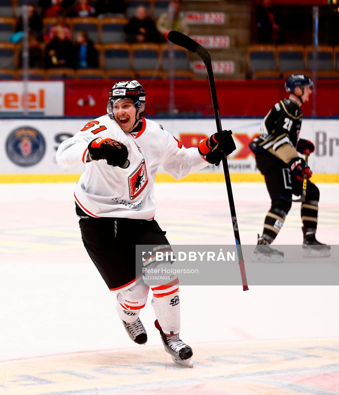 Karlskronas Mattias Granlund jublar