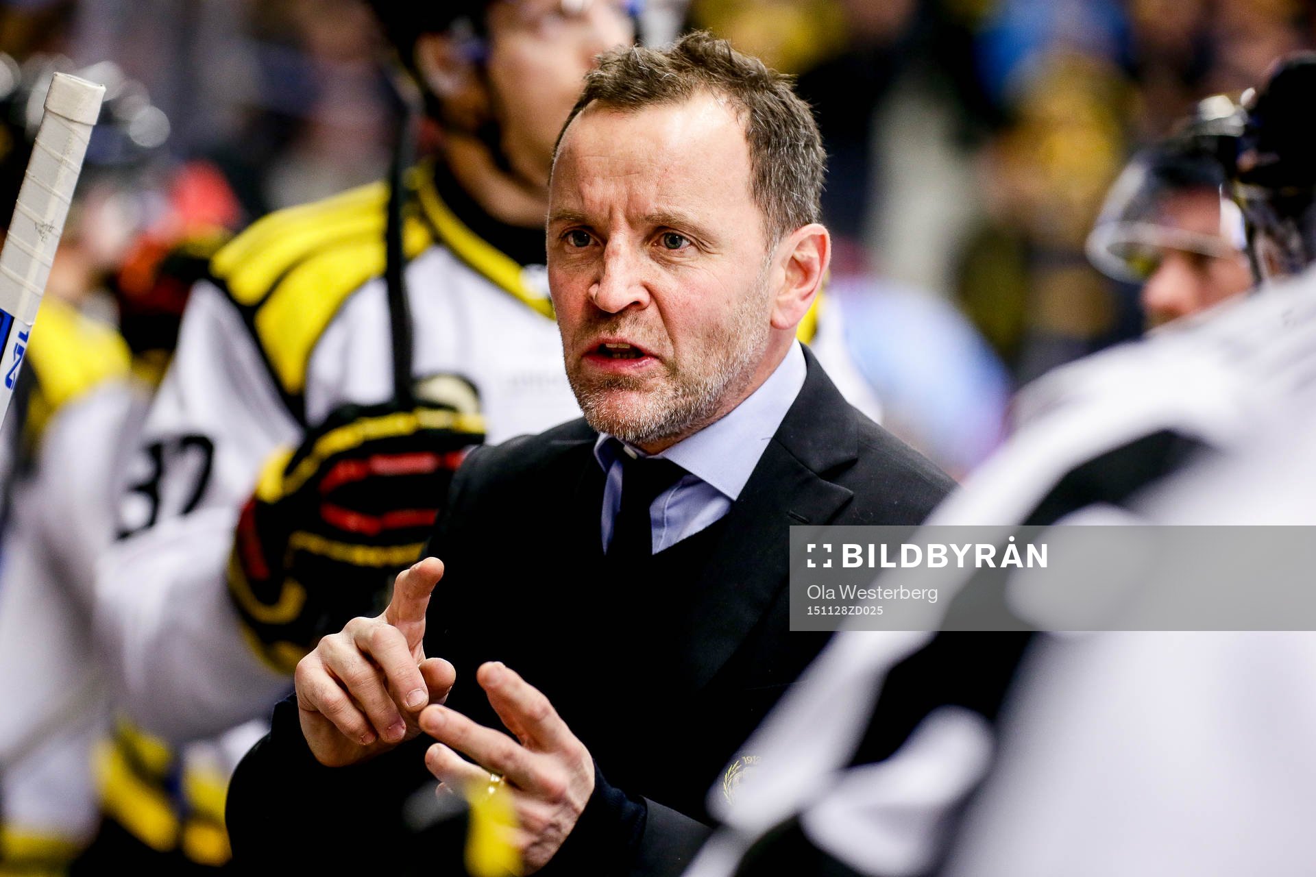 Brynäs tränare Thomas Berglund
