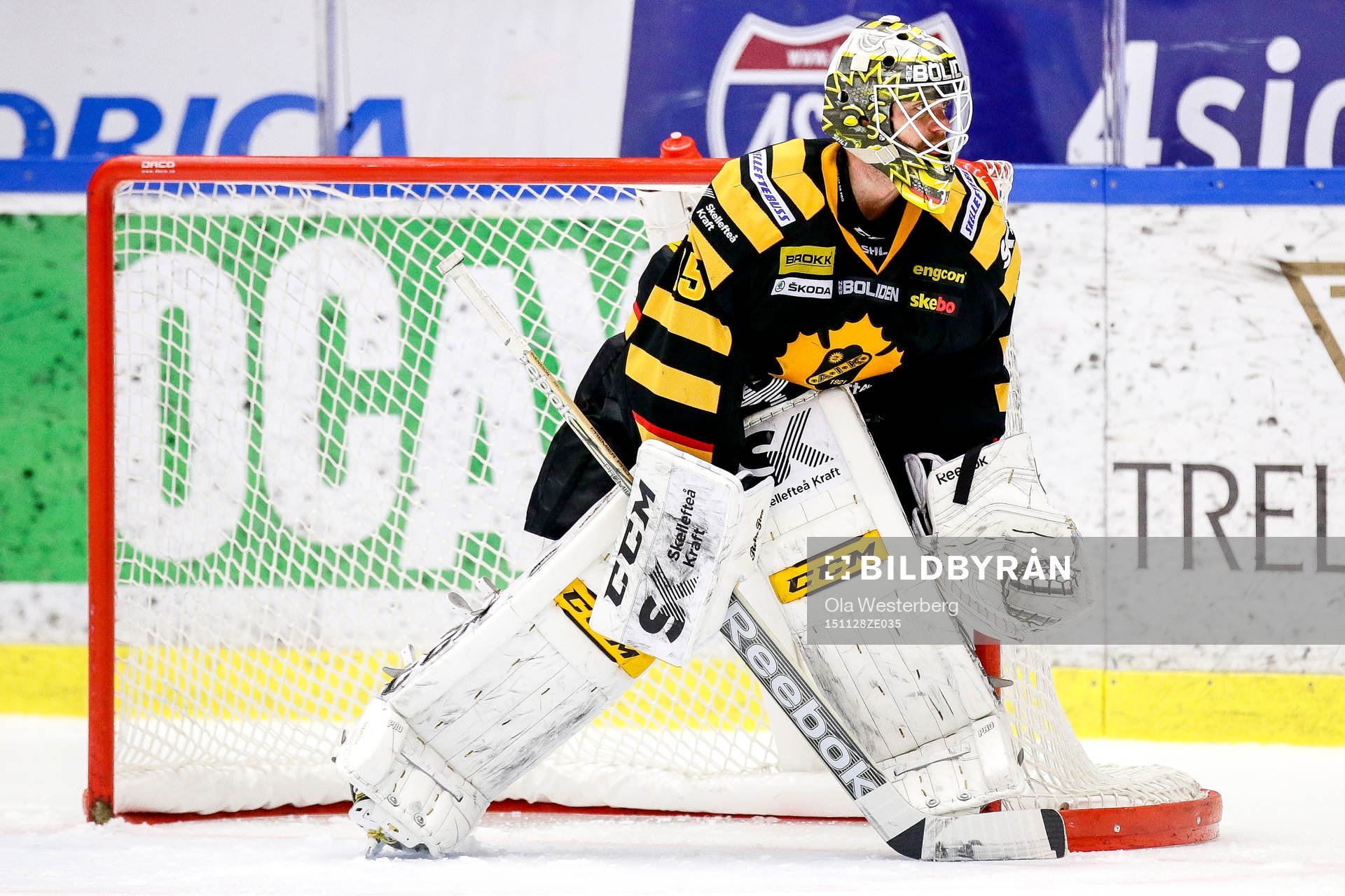 Skellefteås målvakt Markus Svensson