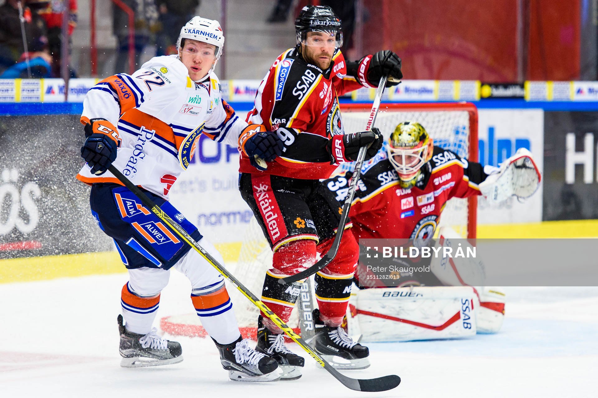 Växjös Gustav Rydahl och Luleås Jacob Lagacé