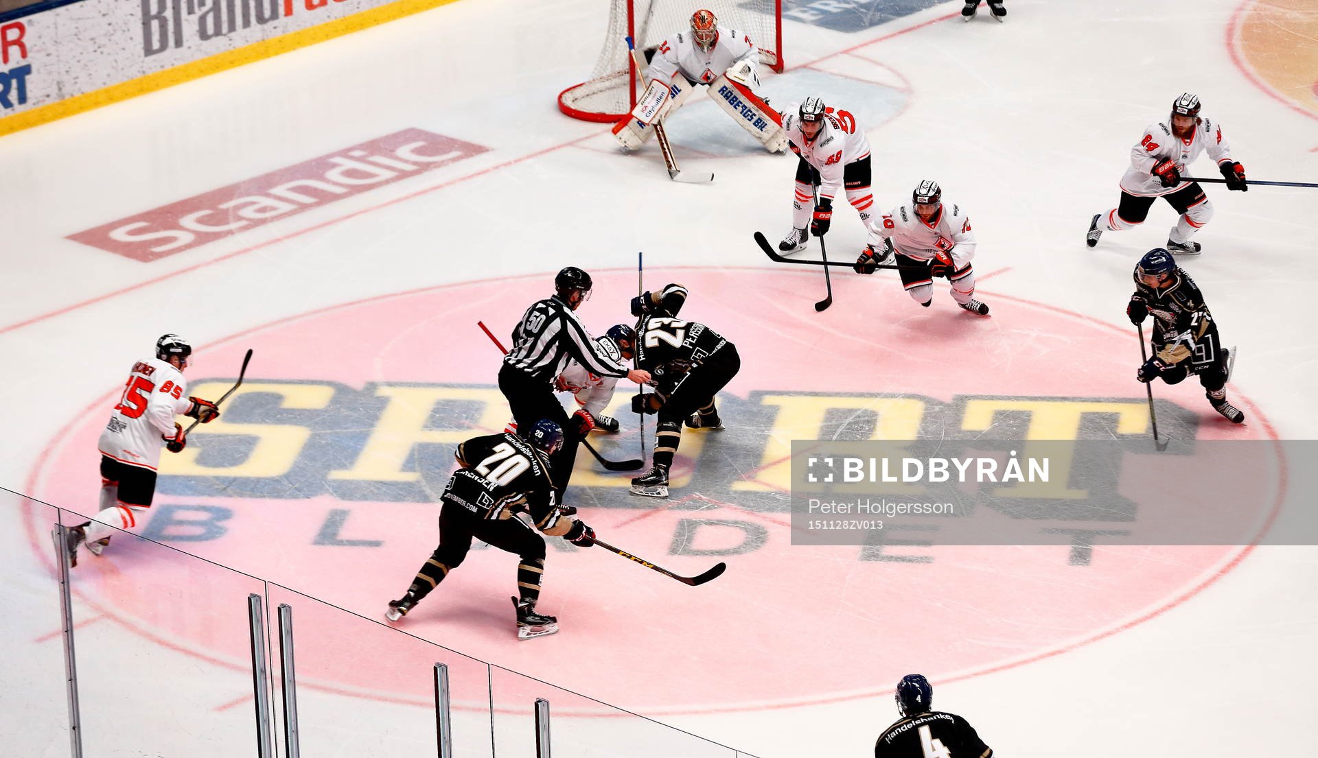 Tekningscirkel med texten Sportbladet