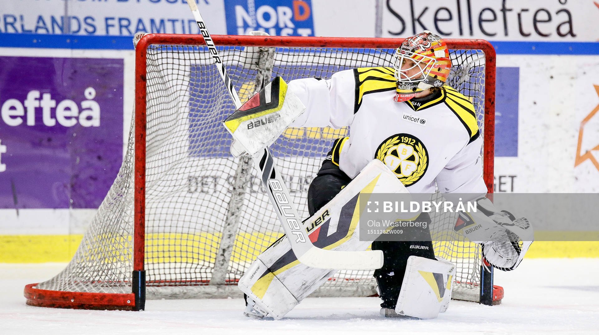 Brynäs målvakt Felix Sandström