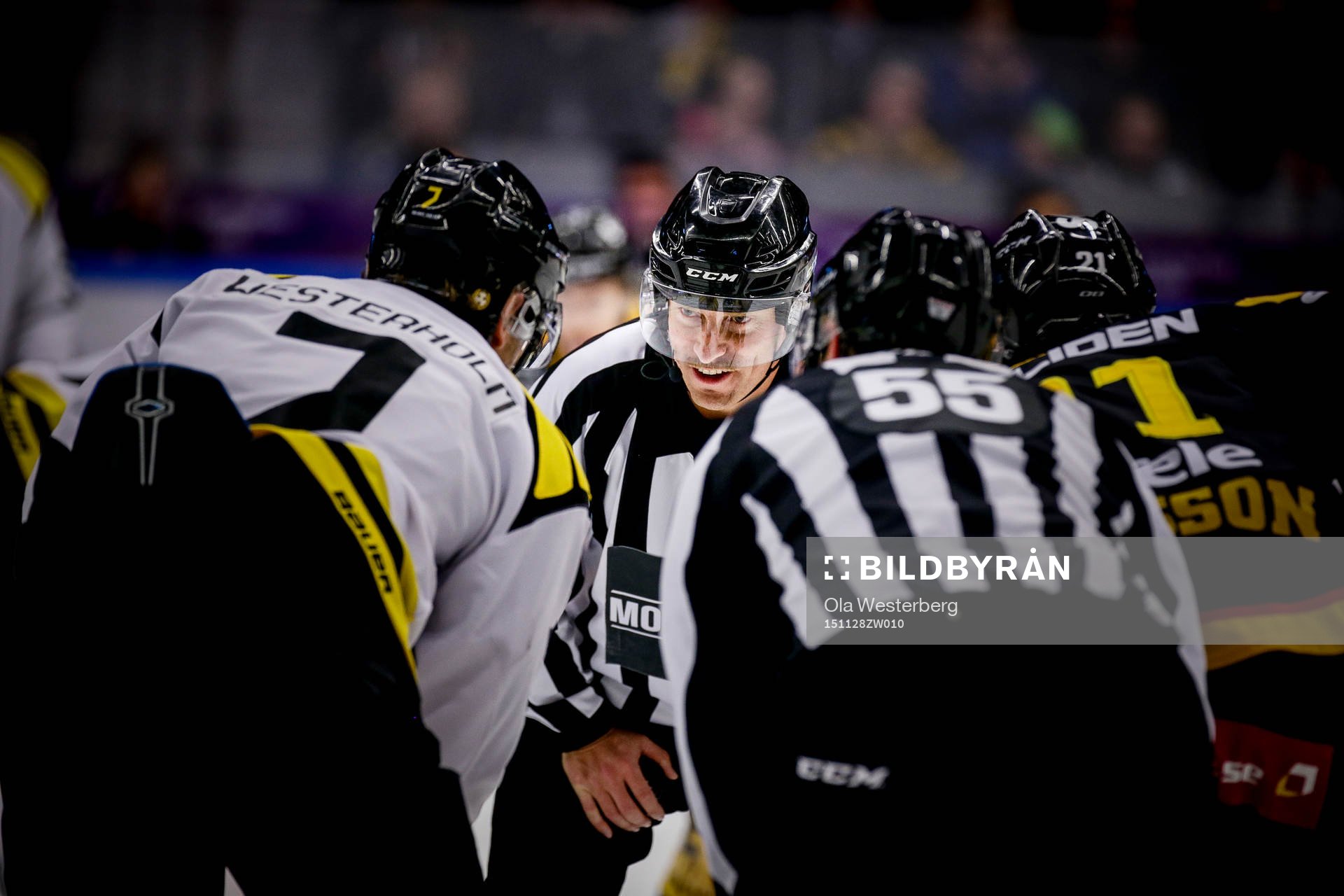 Skellefteås Jimmie Ericsson och Brynäs Ponthus Westerholm