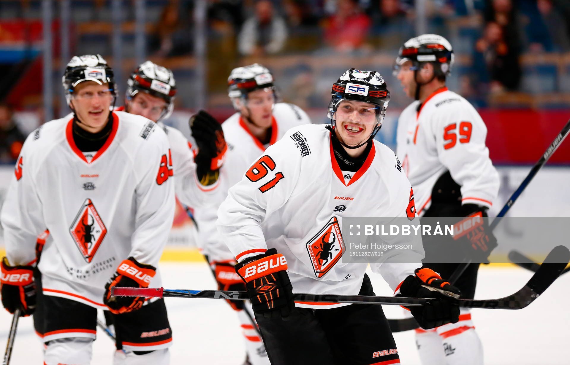 Karlskronas Mattias Granlund jublar