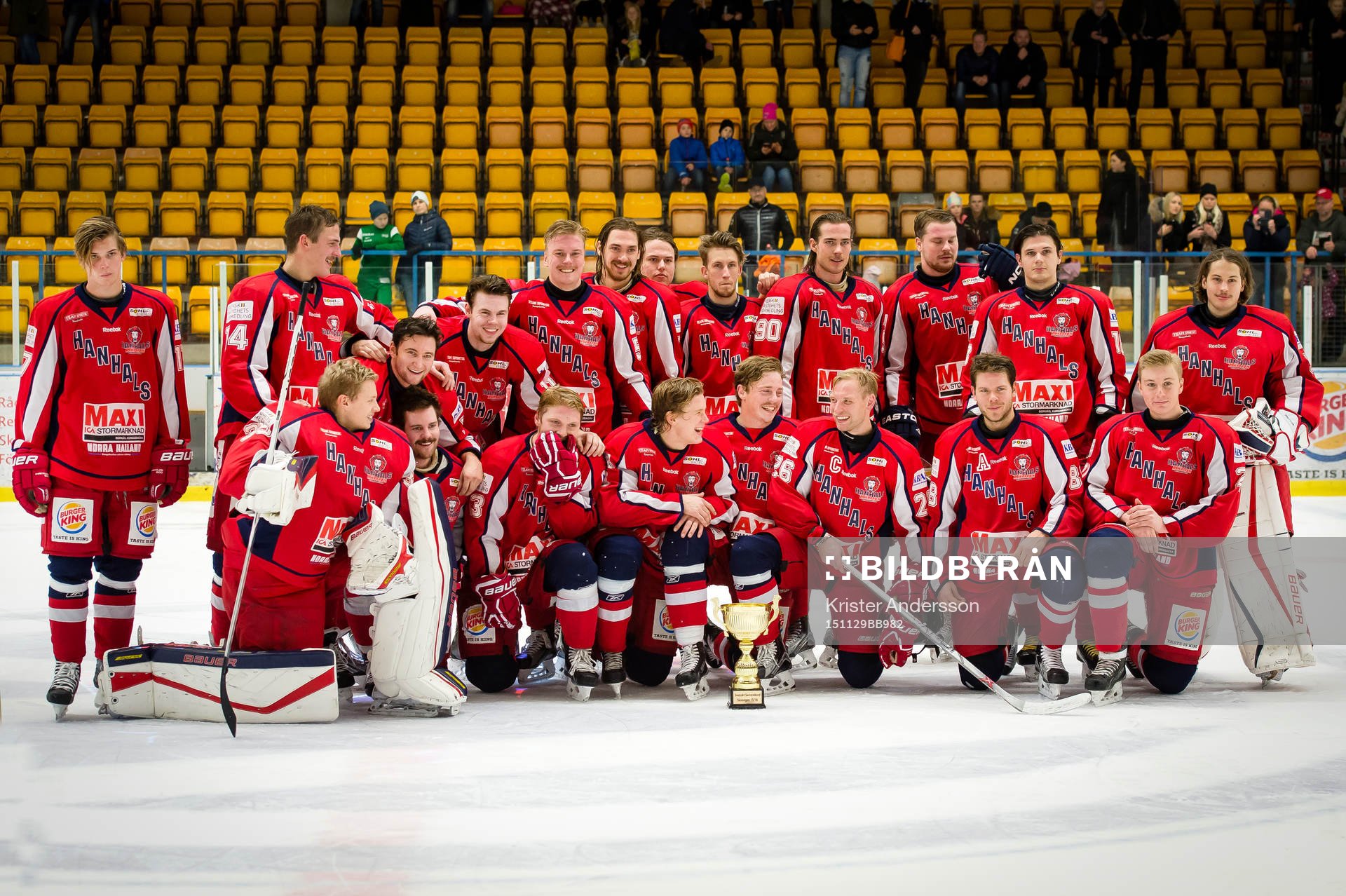 Hanhals seriesegrare i hockeytvåan södra