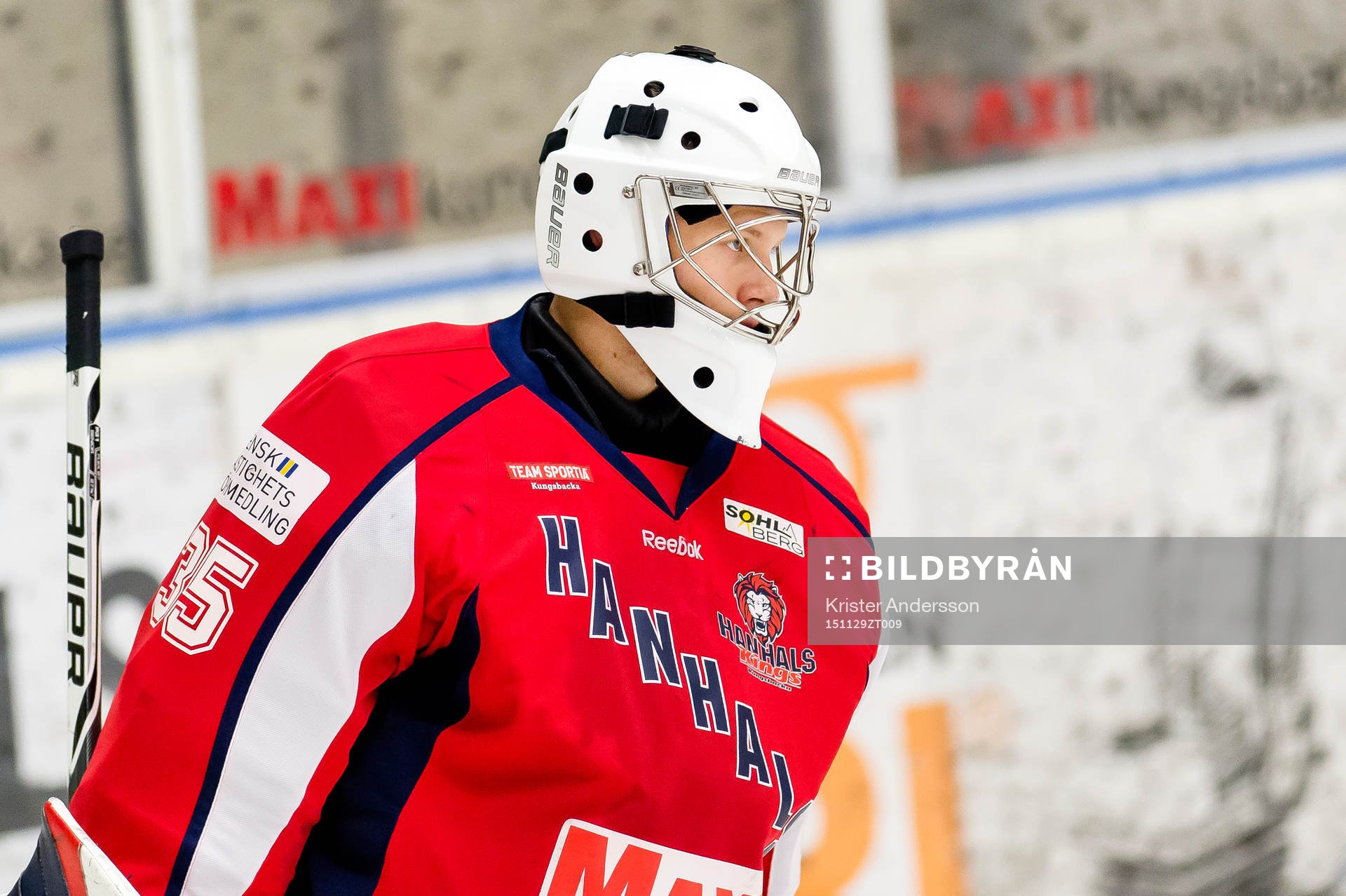 Hanhals målvakt Jonathan Lundin-Everlund