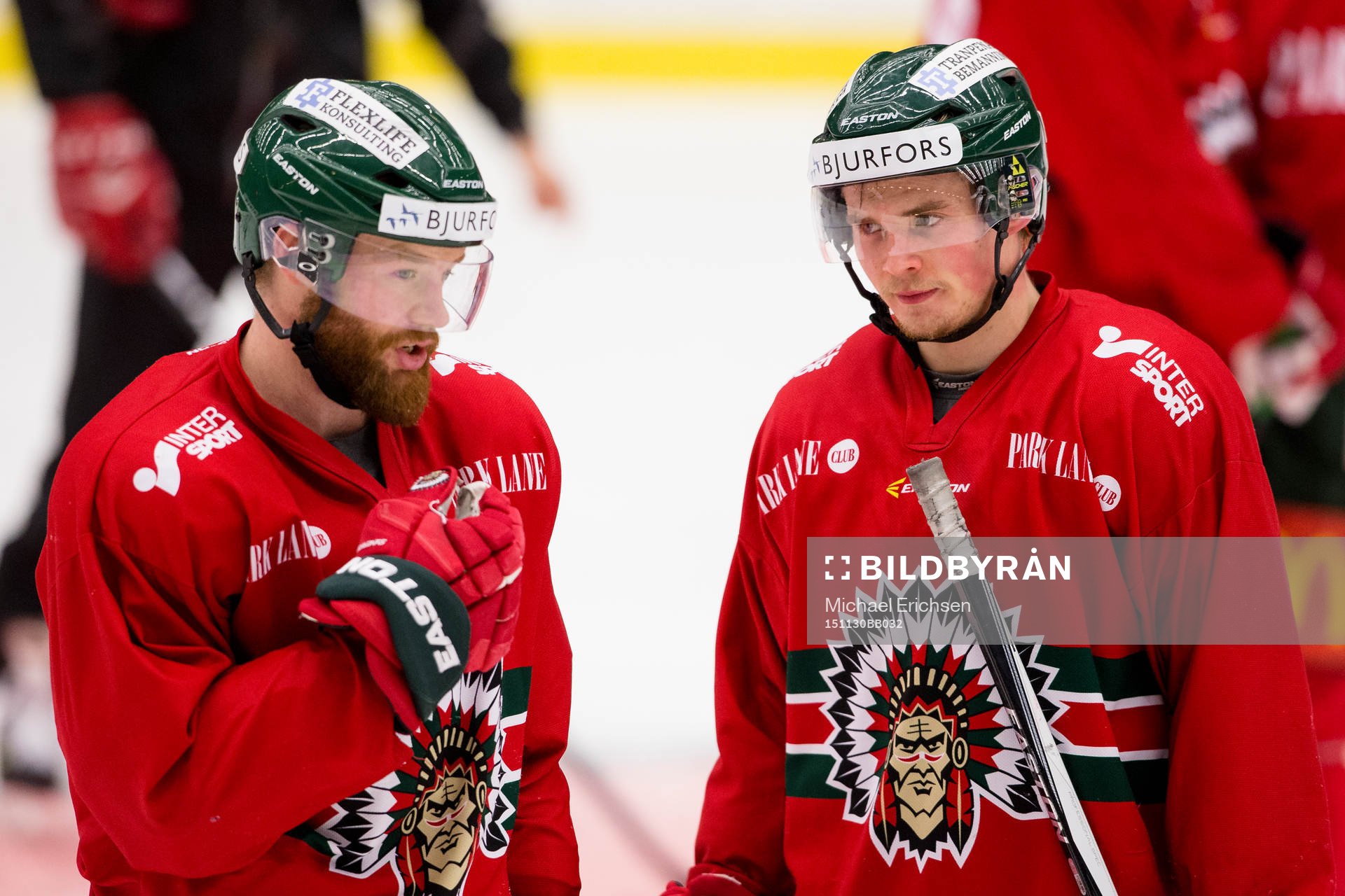 Frölundas Robin Figren och Artturi Lehkonen