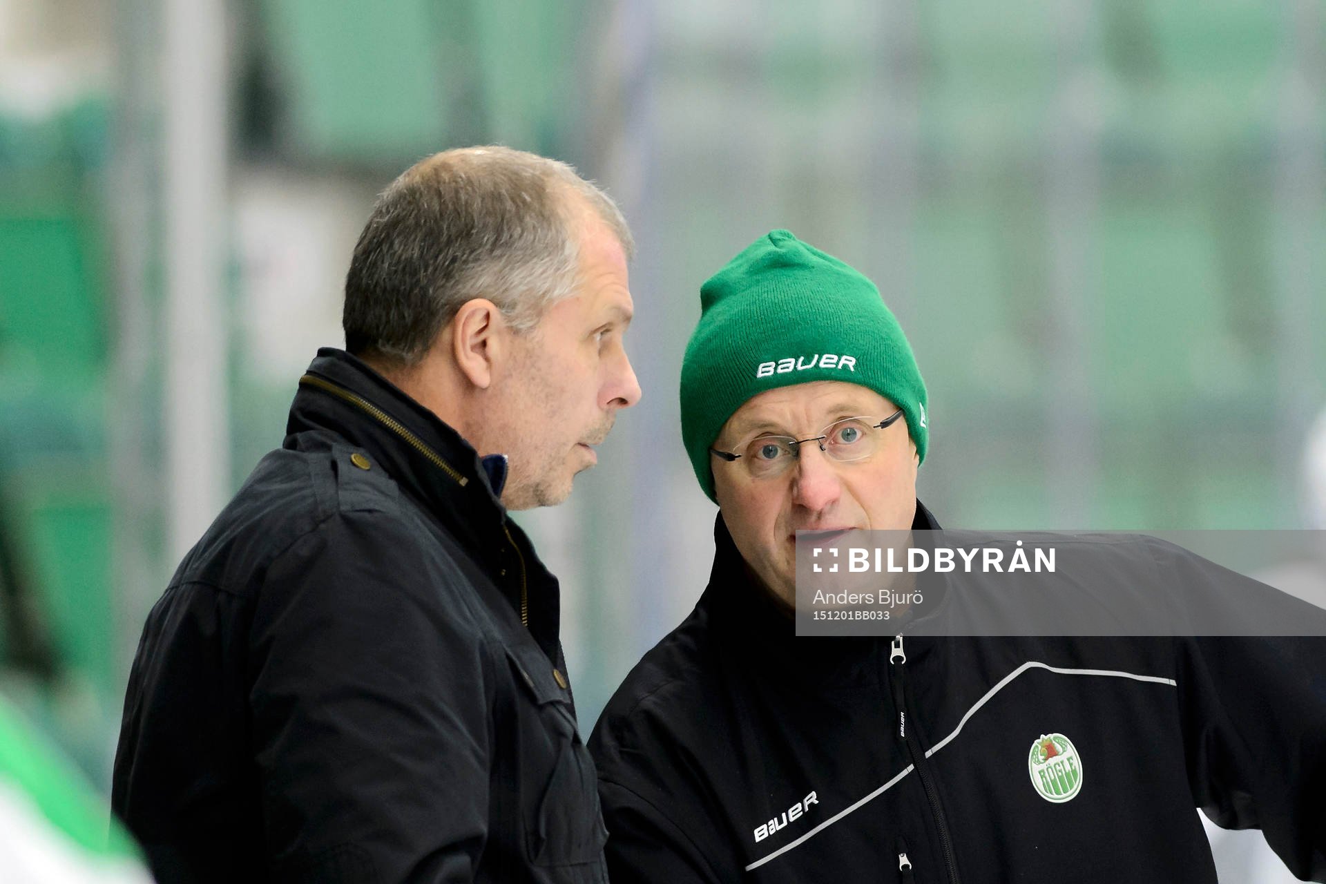 Rögles sportchef Anders Carlsson och tränare Anders
