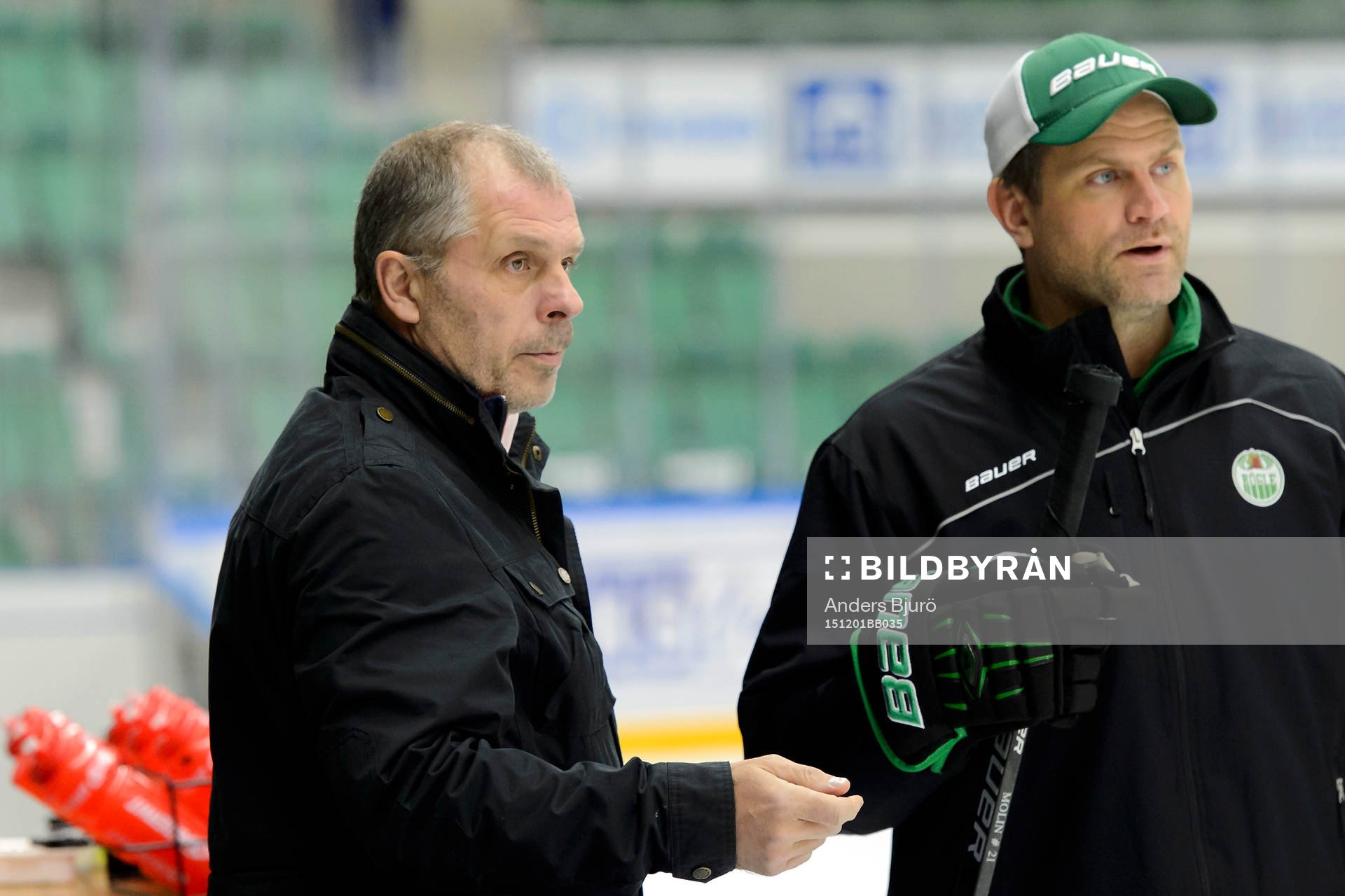 Rögles sportchef Anders Carlsson och assisterande tränare