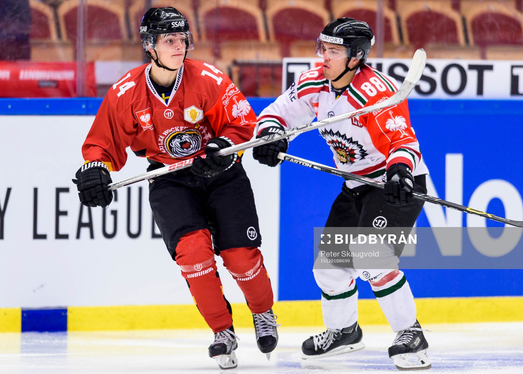 Luleås Anton Toolanen och Frölundas Andreas Johnson