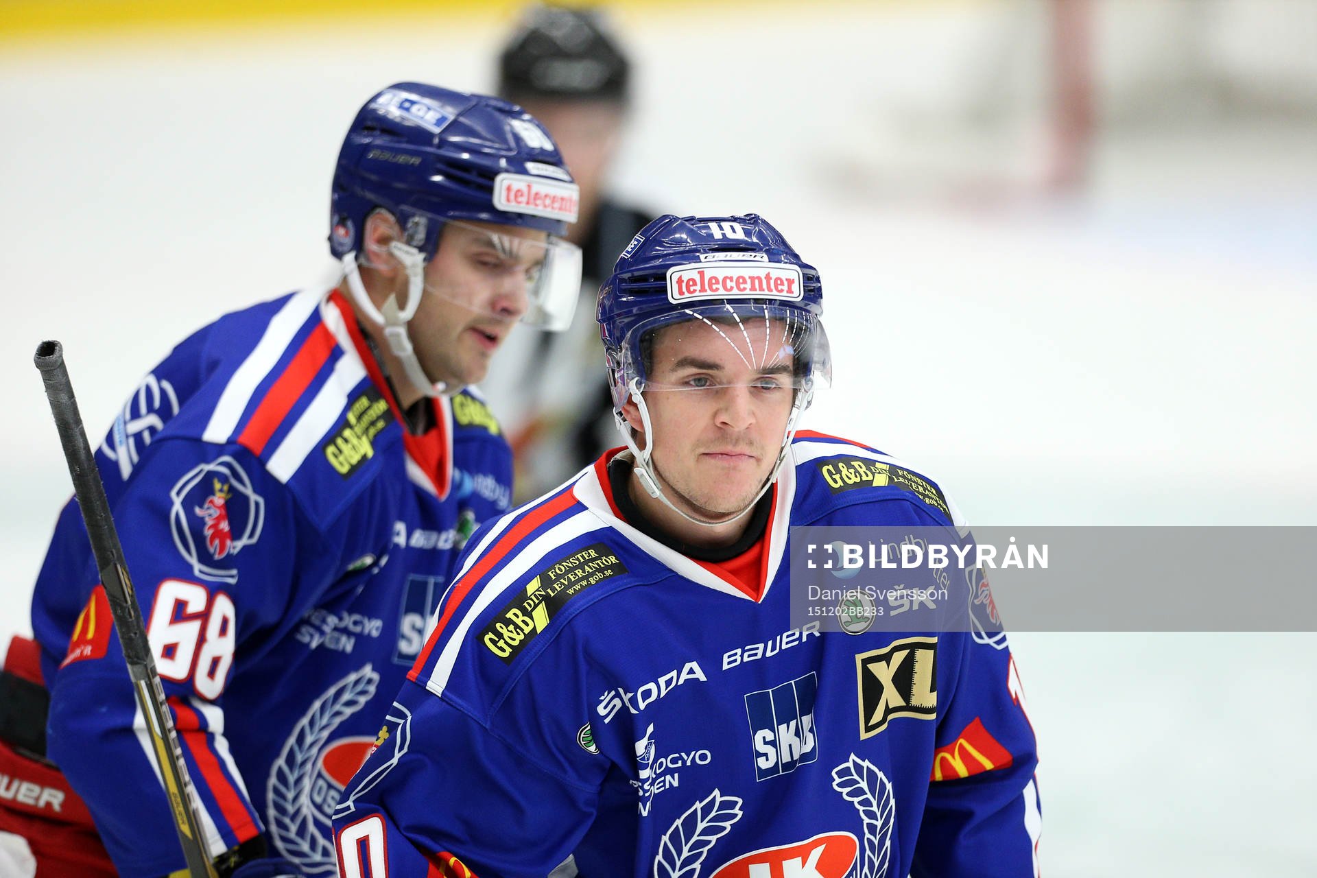Oskarshamns Victor Löfstedt satte 1-1-målet