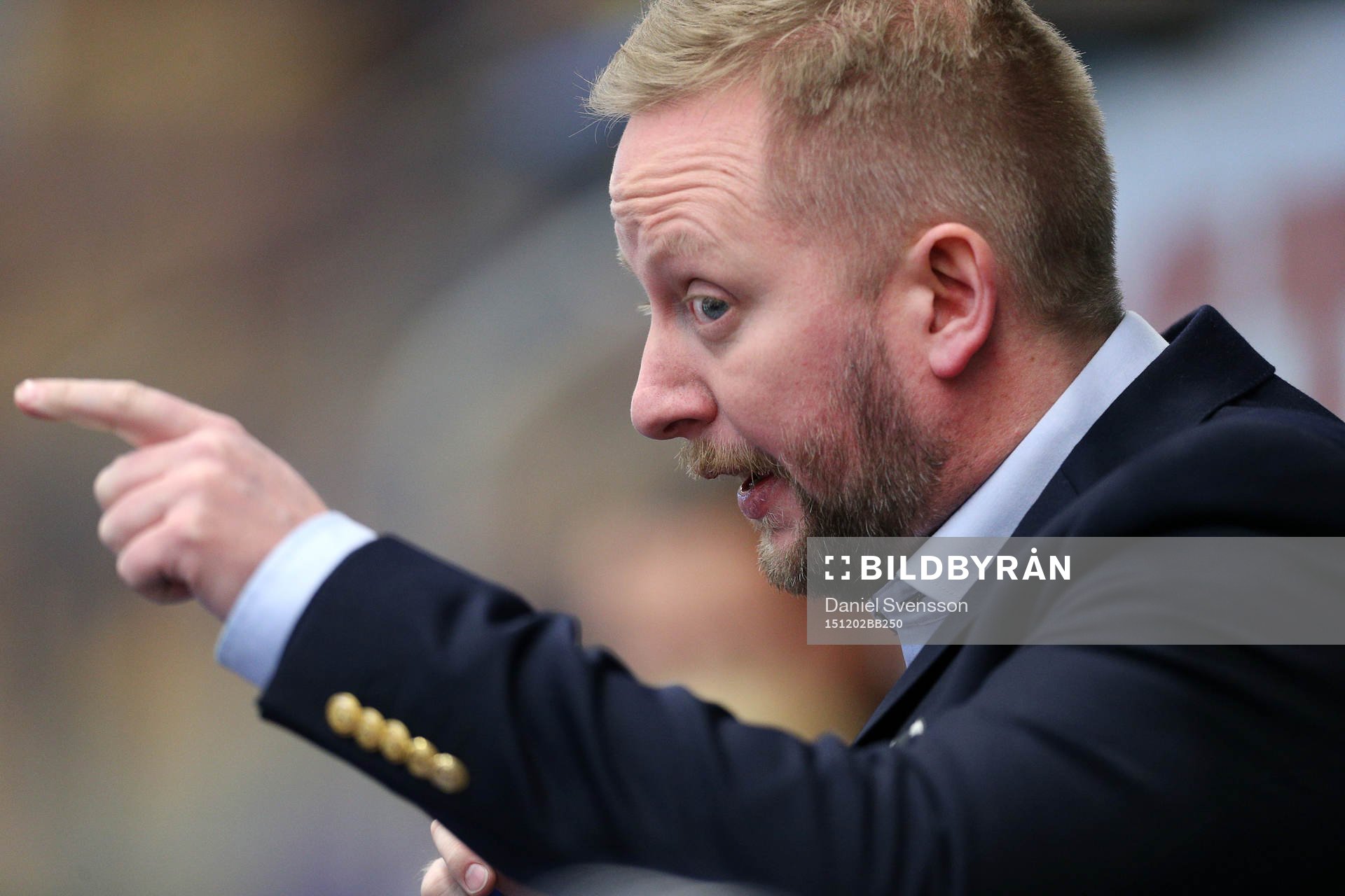 Oskarshamns tränare Fredrik Söderström