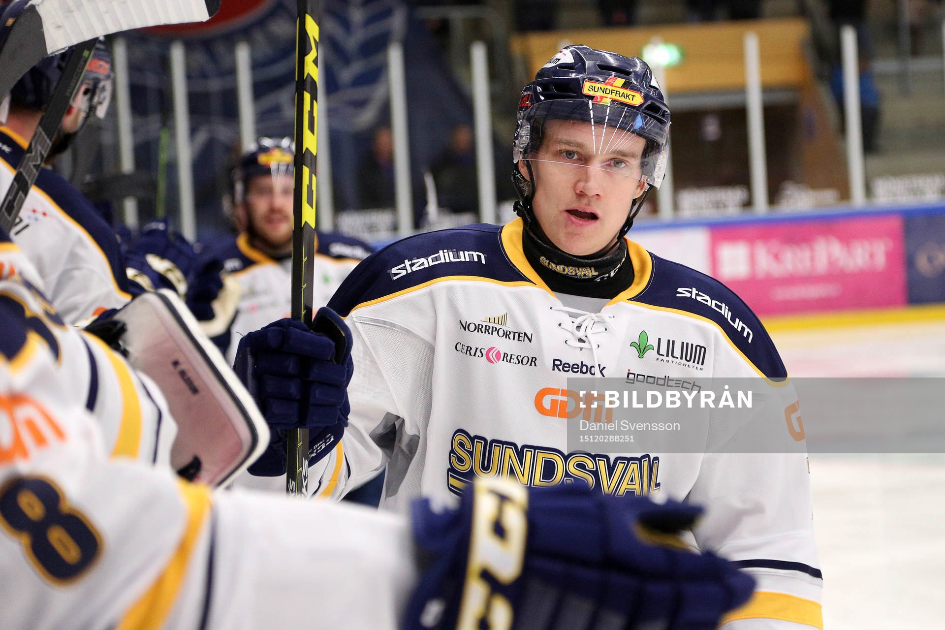 Sundsvalls Alexander Sundqvist jublar