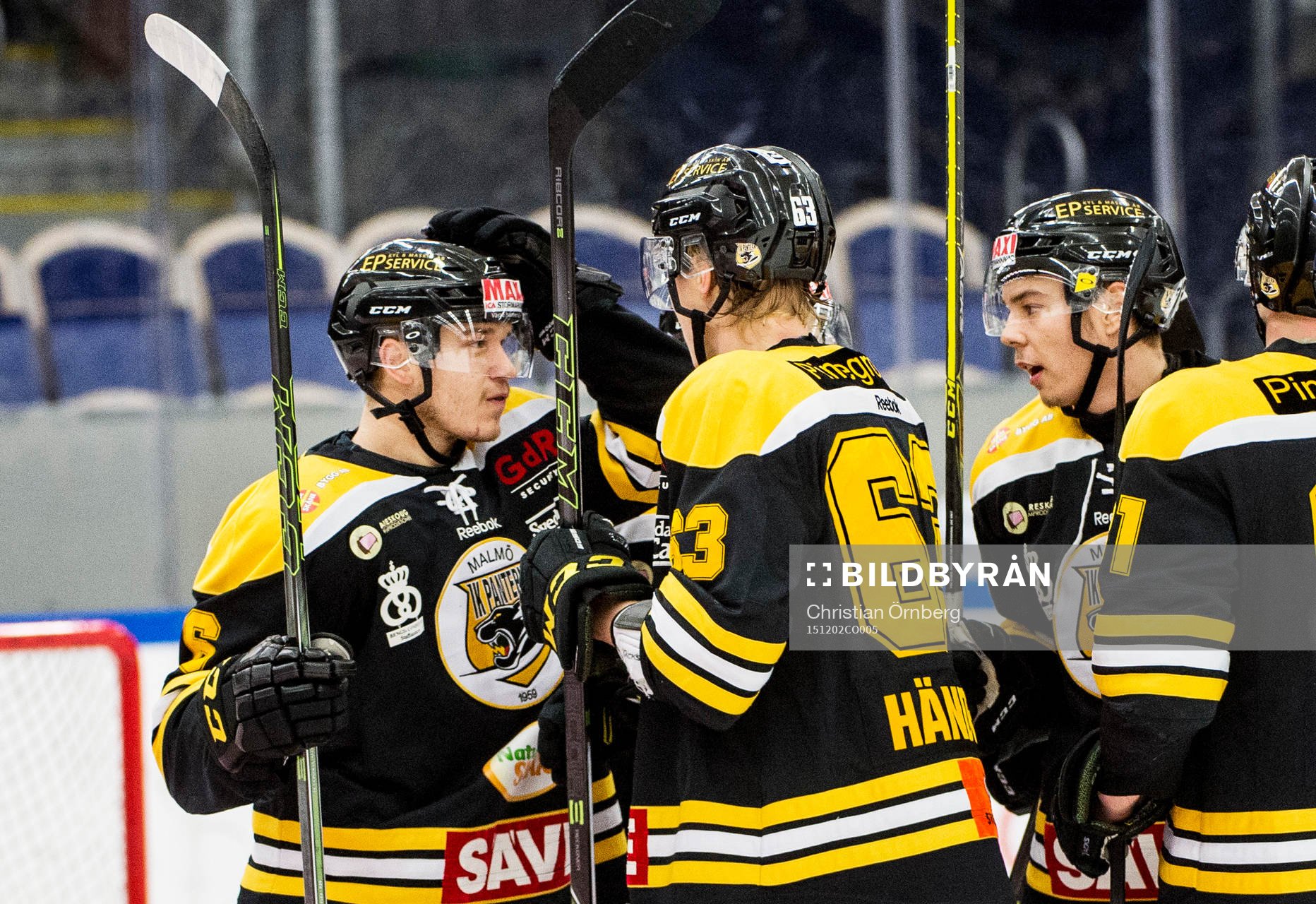 Emil Carnestad, Fredrik Händemark, och Patrik