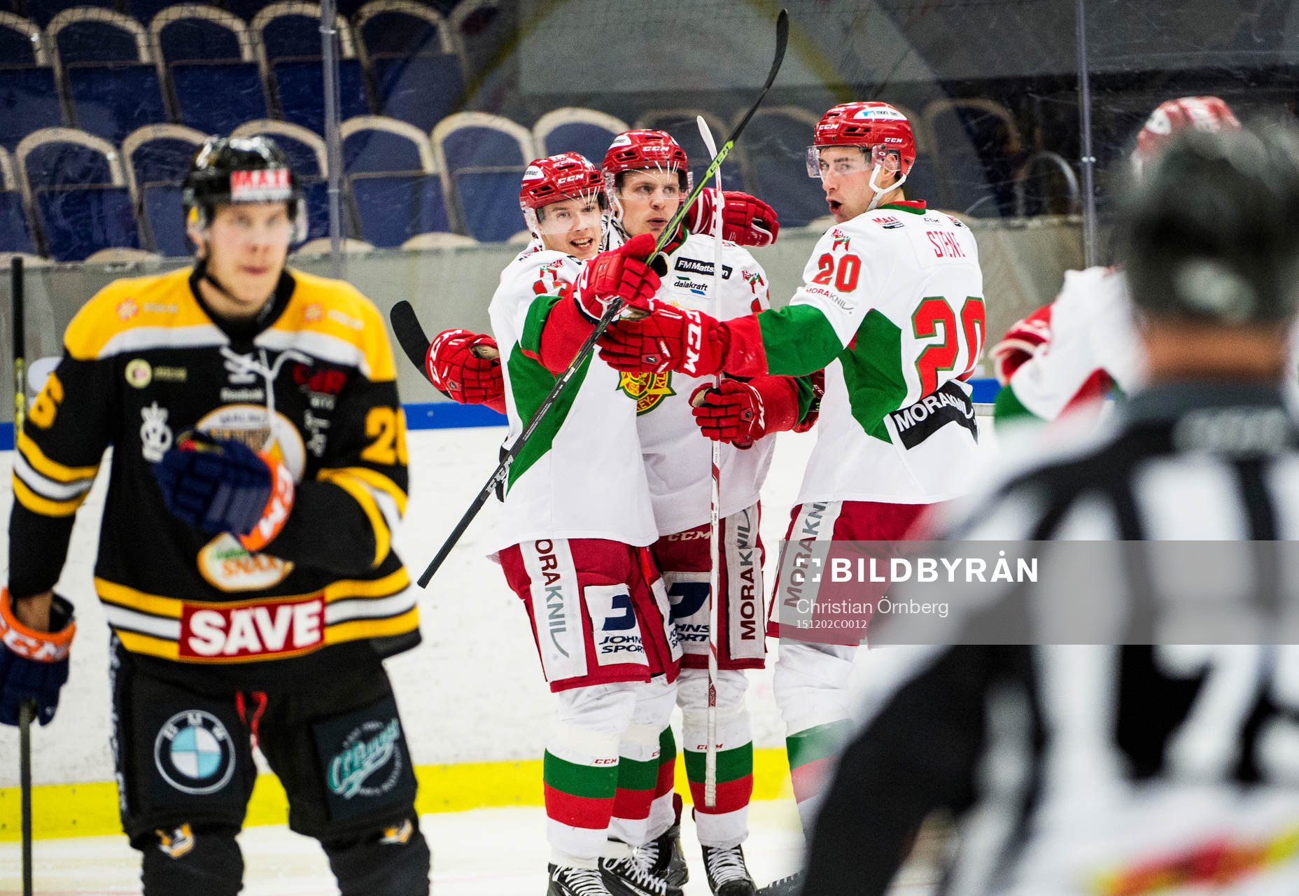 Moras Emil Bejmo, Alexander Hilmerson och Andreas Stene