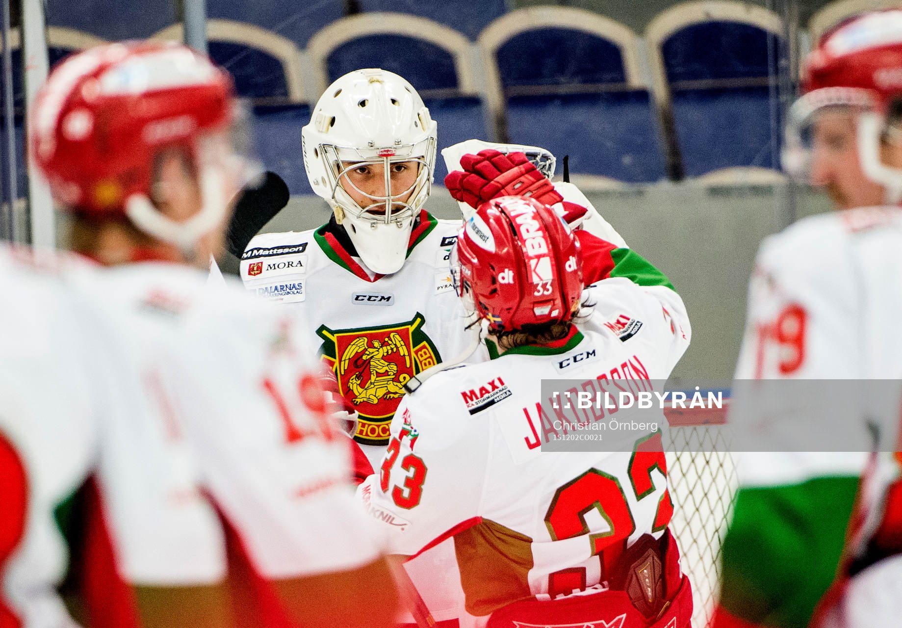 Moras Kristian Jakobsson jublar