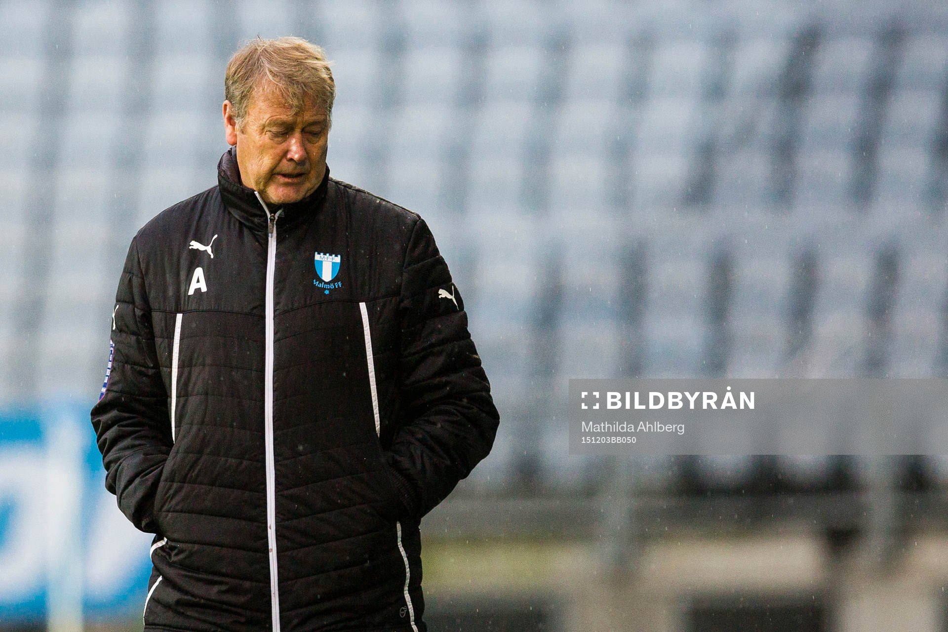 Malmös tränare Åge Hareide deppar