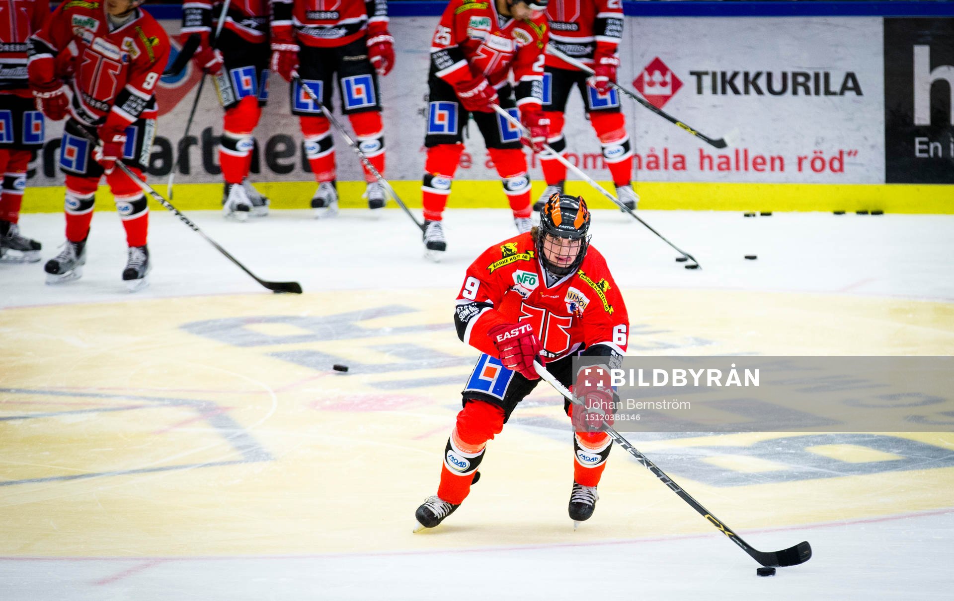 Örebros Glenn Gustafsson gör sin första match med a-laget