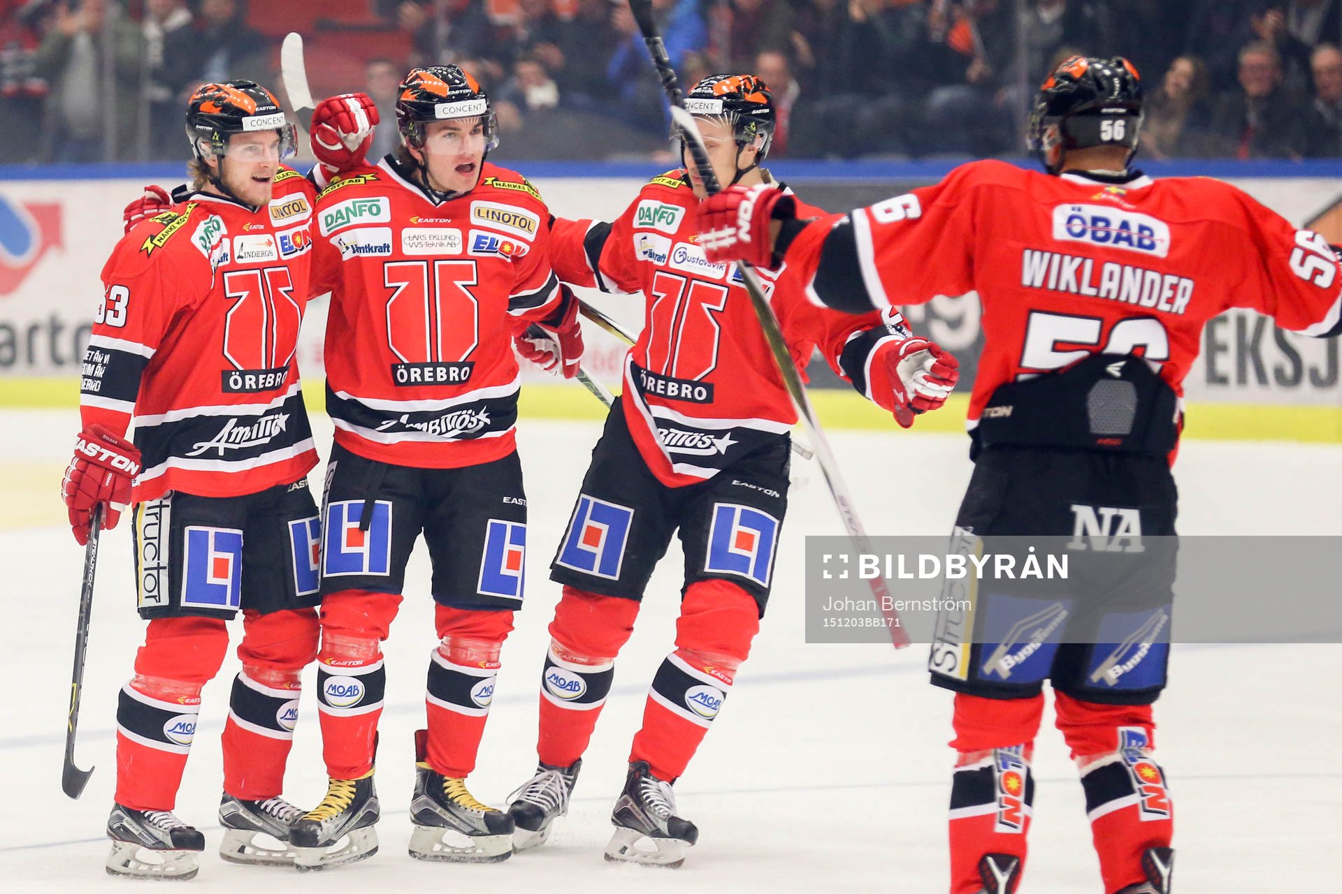 Örebros Petr Zamorsky  jublar