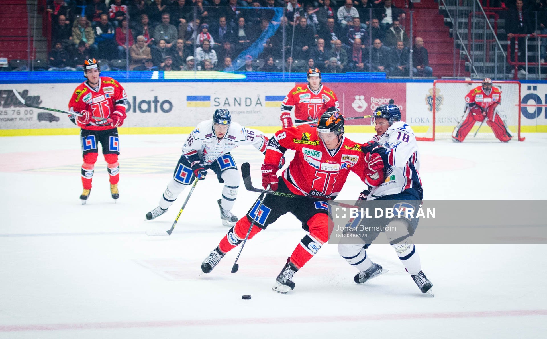 Örebros Mikko Lehtonen och Linköpings Jacob Lilja