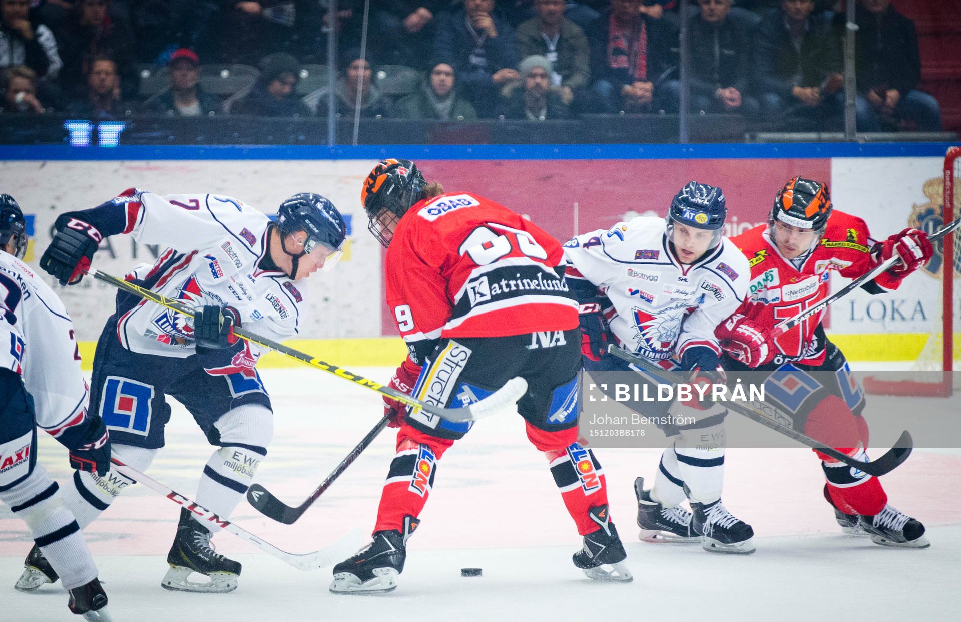 Örebros Glenn Gustafsson gör sitt första byte i SHL