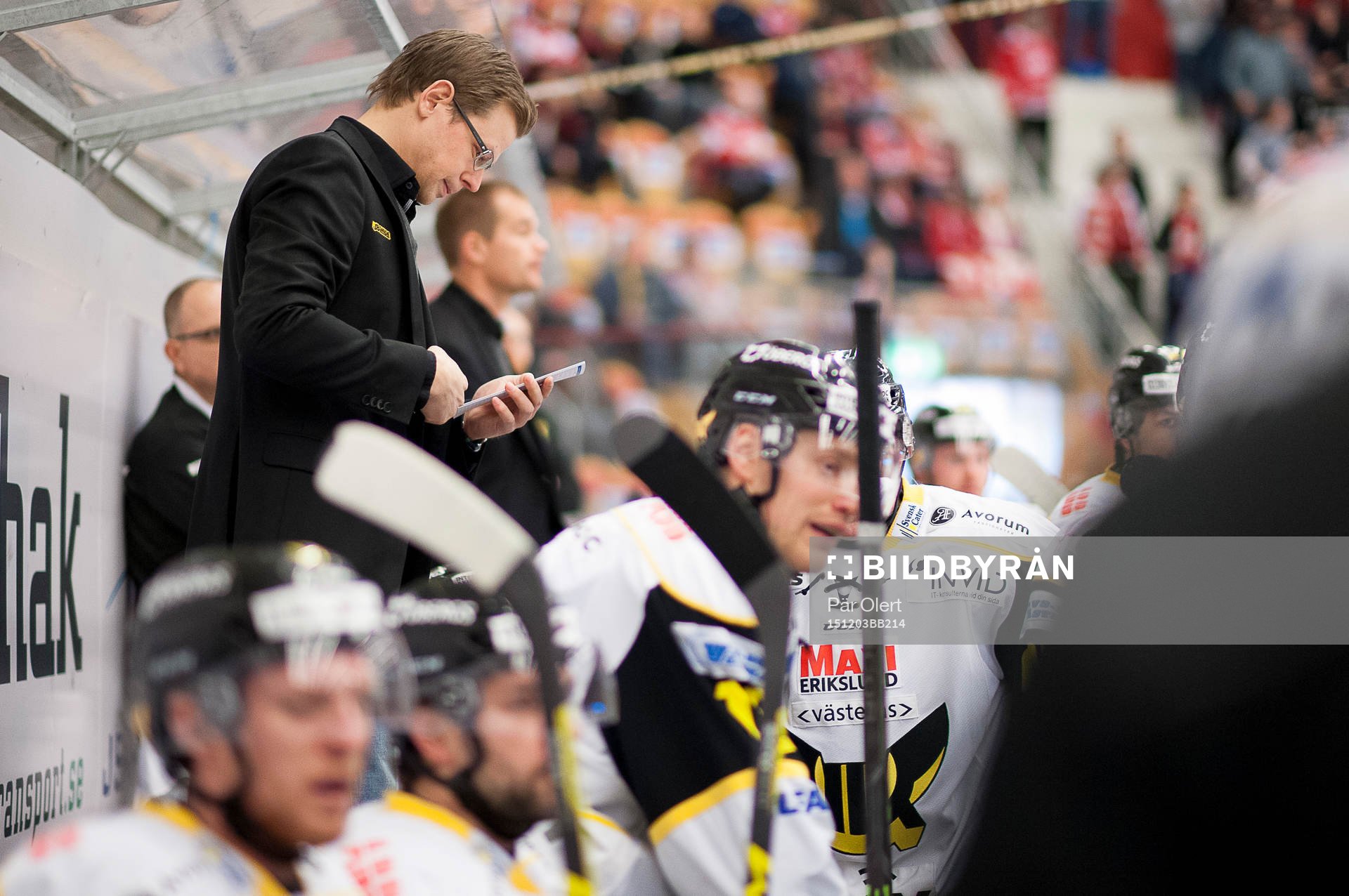 Västerås tränare Martin Filander