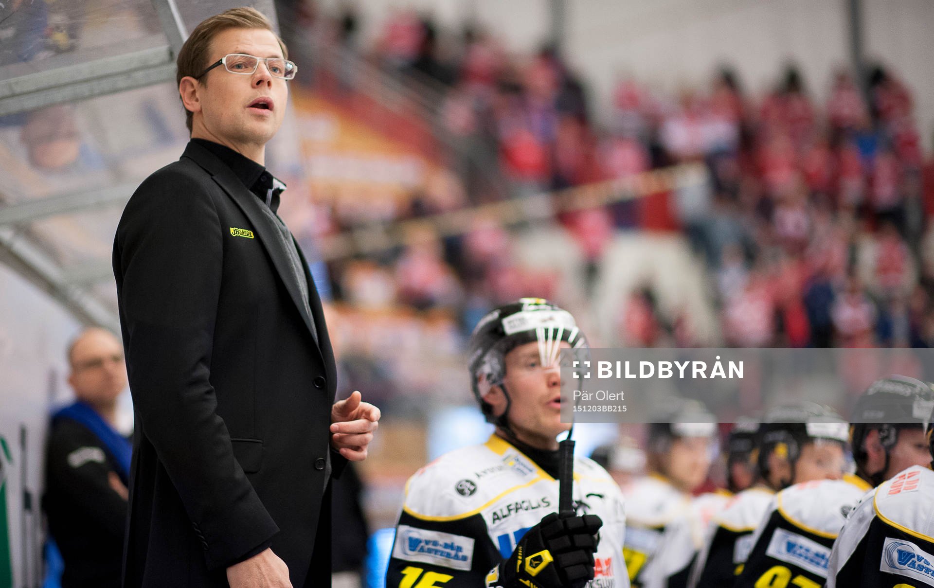 Västerås tränare Martin Filander