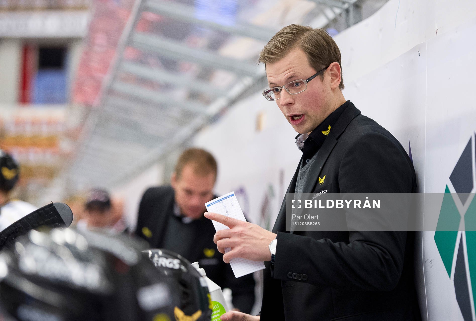 Västerås tränare Martin Filander