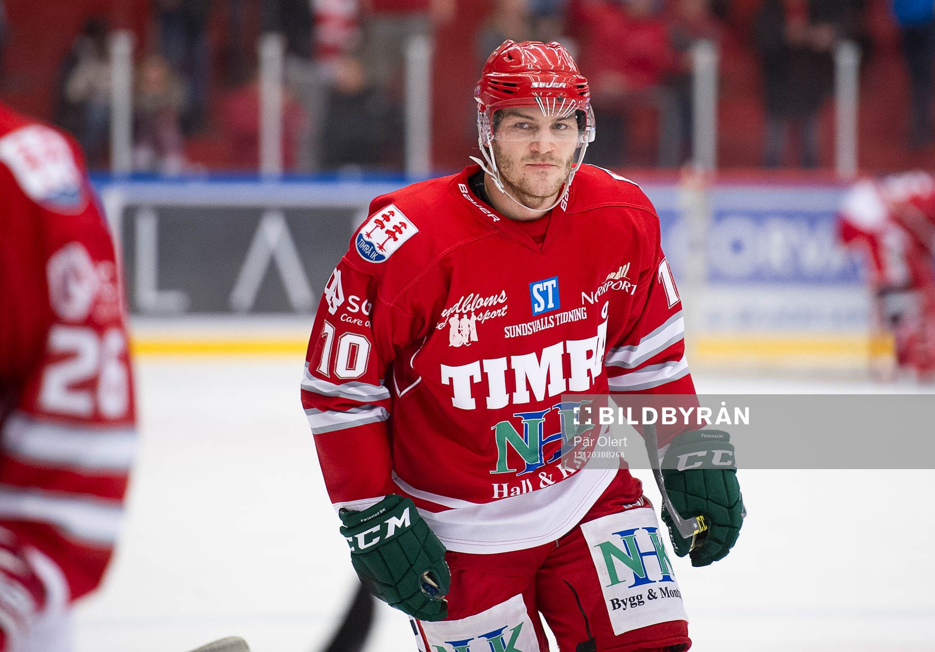 Timrås Johan Persson jublar