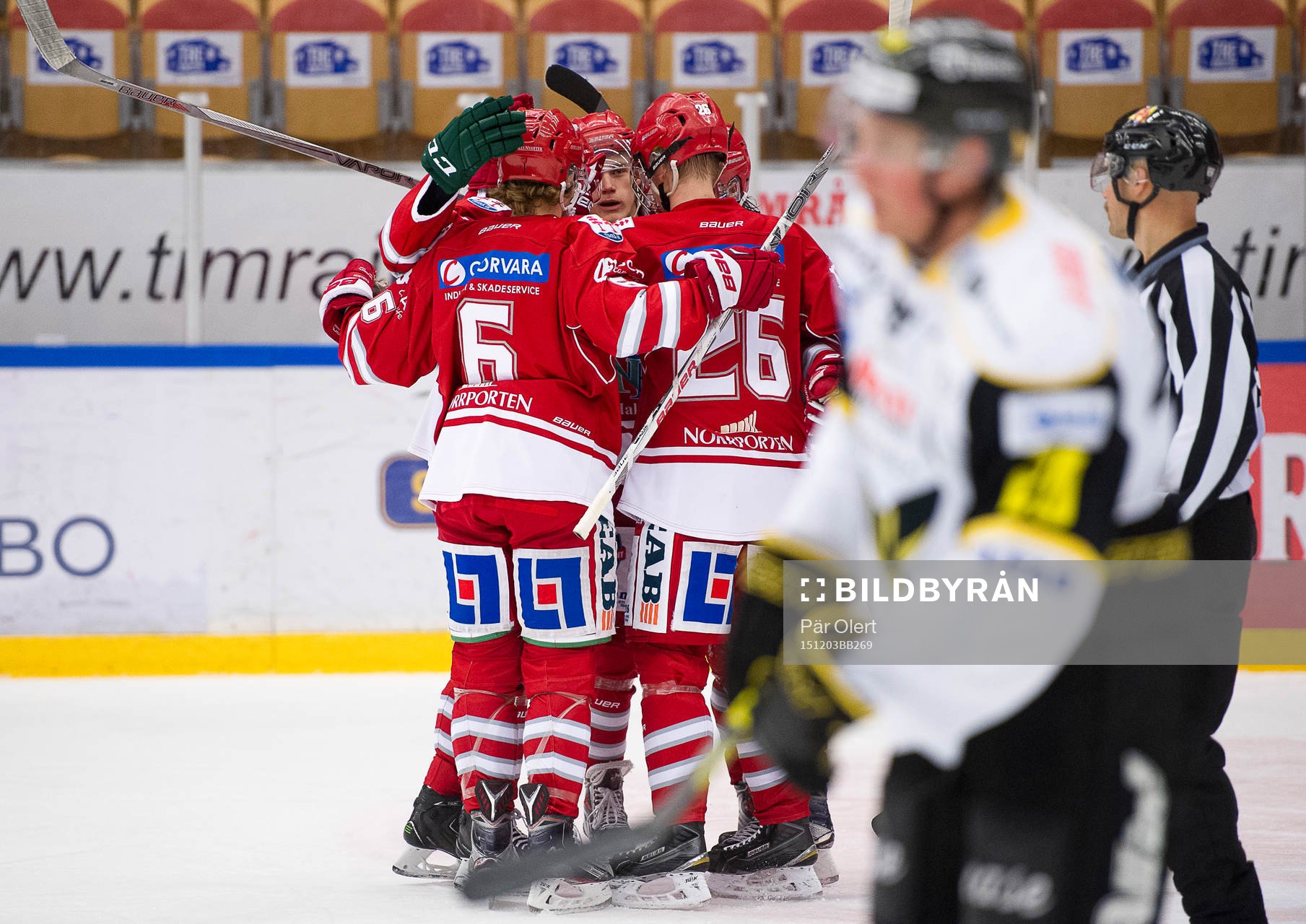 Timrå och Johan Persson jublar