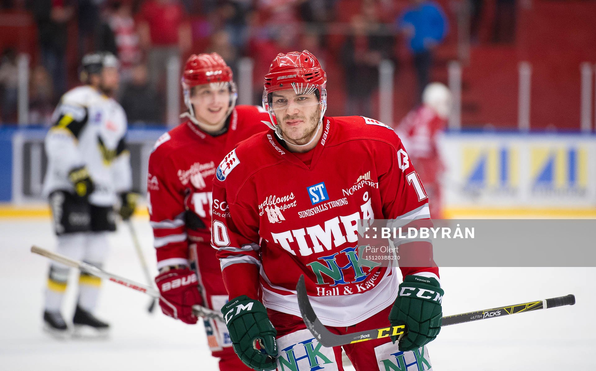 Timrå och Johan Persson jublar