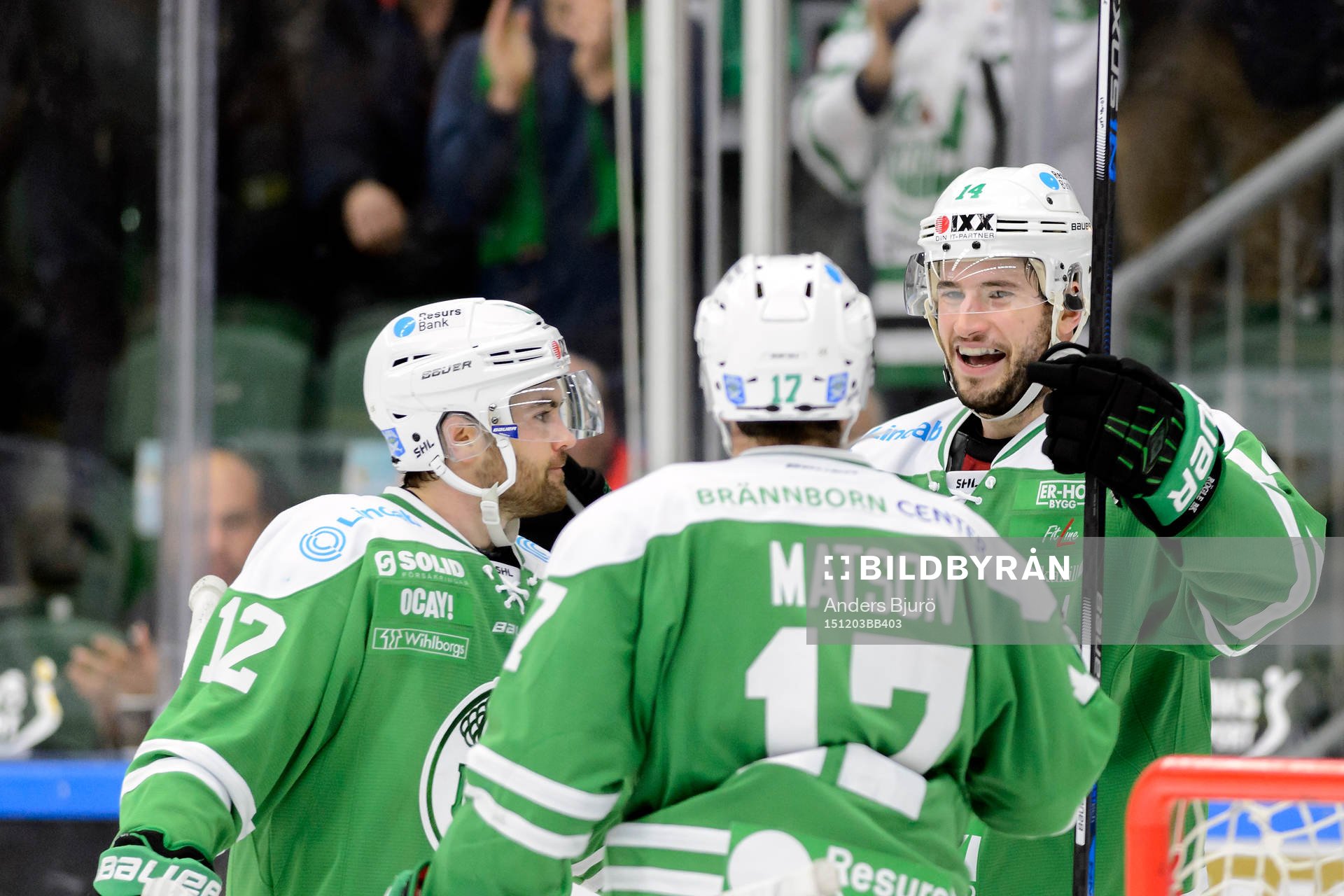 Rögles Jack Connolly,Taylor Matson jublar