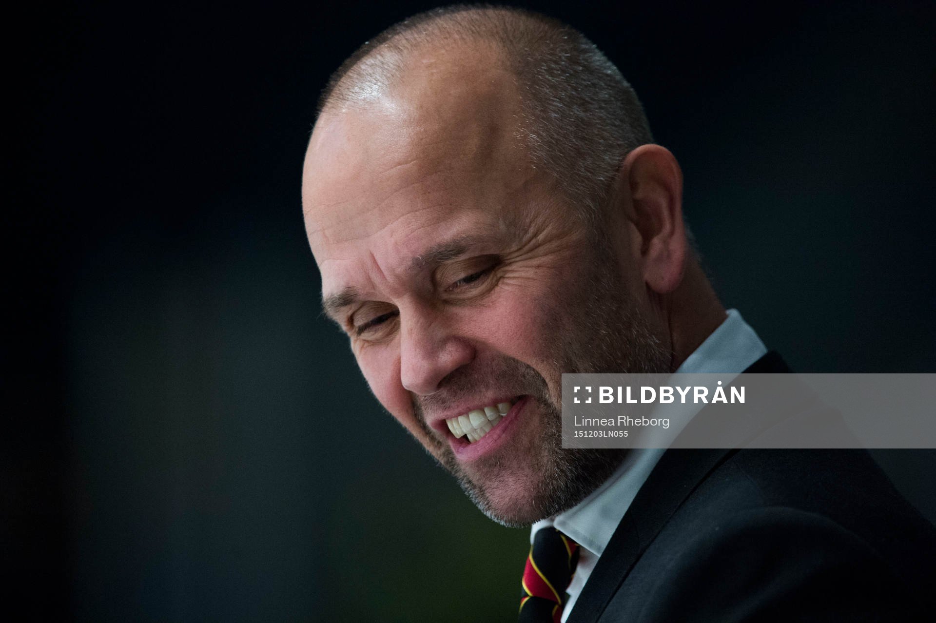 Brynäs assisterande tränare Tommy Sjödin är glad