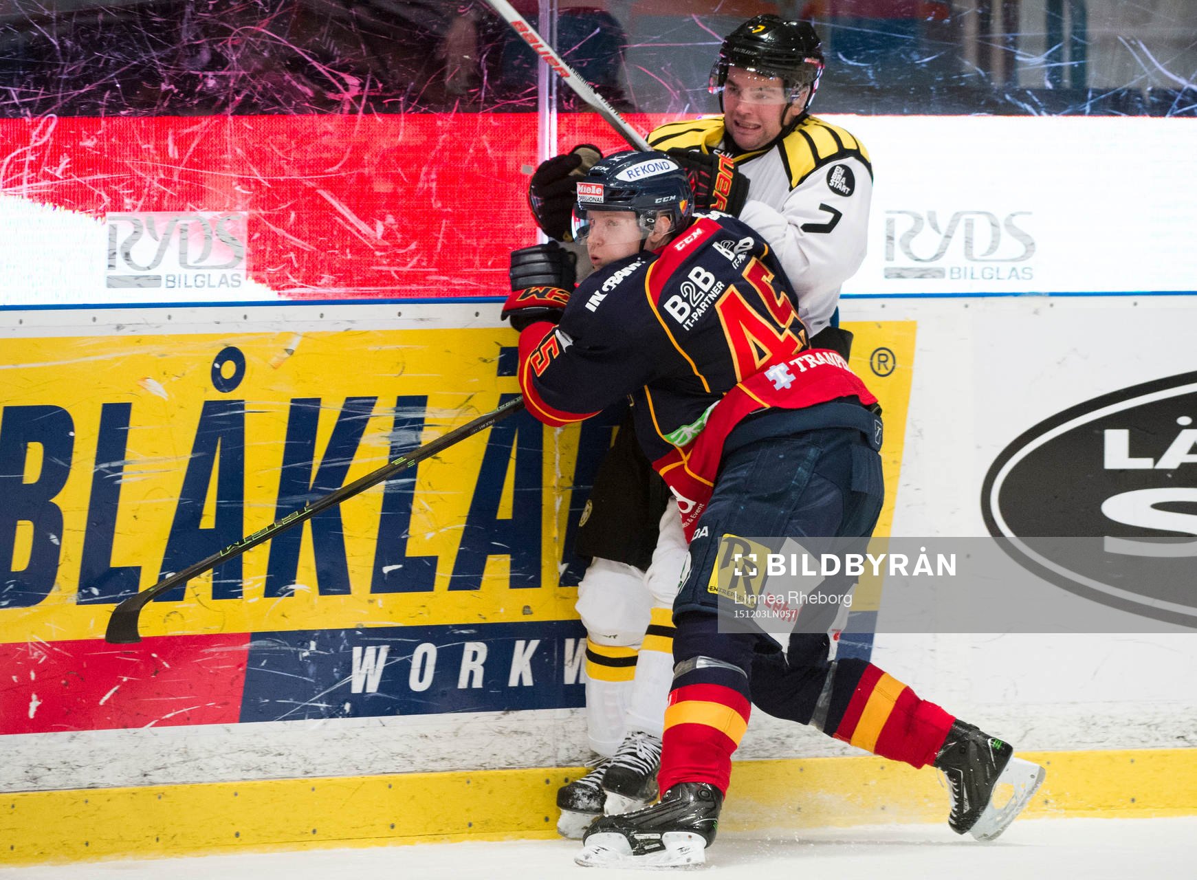 Djurgårdens Alexander Falk och Brynäs Ponthus Westerholm