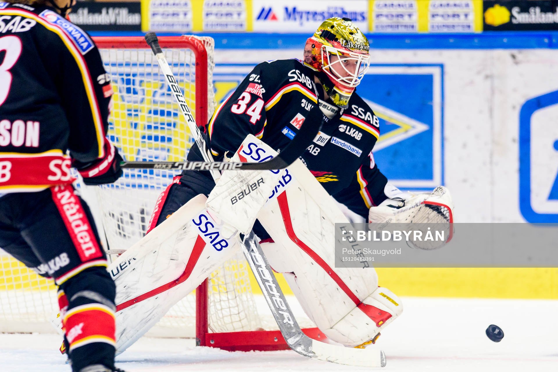 Luleås målvakt Joel Lassinantti