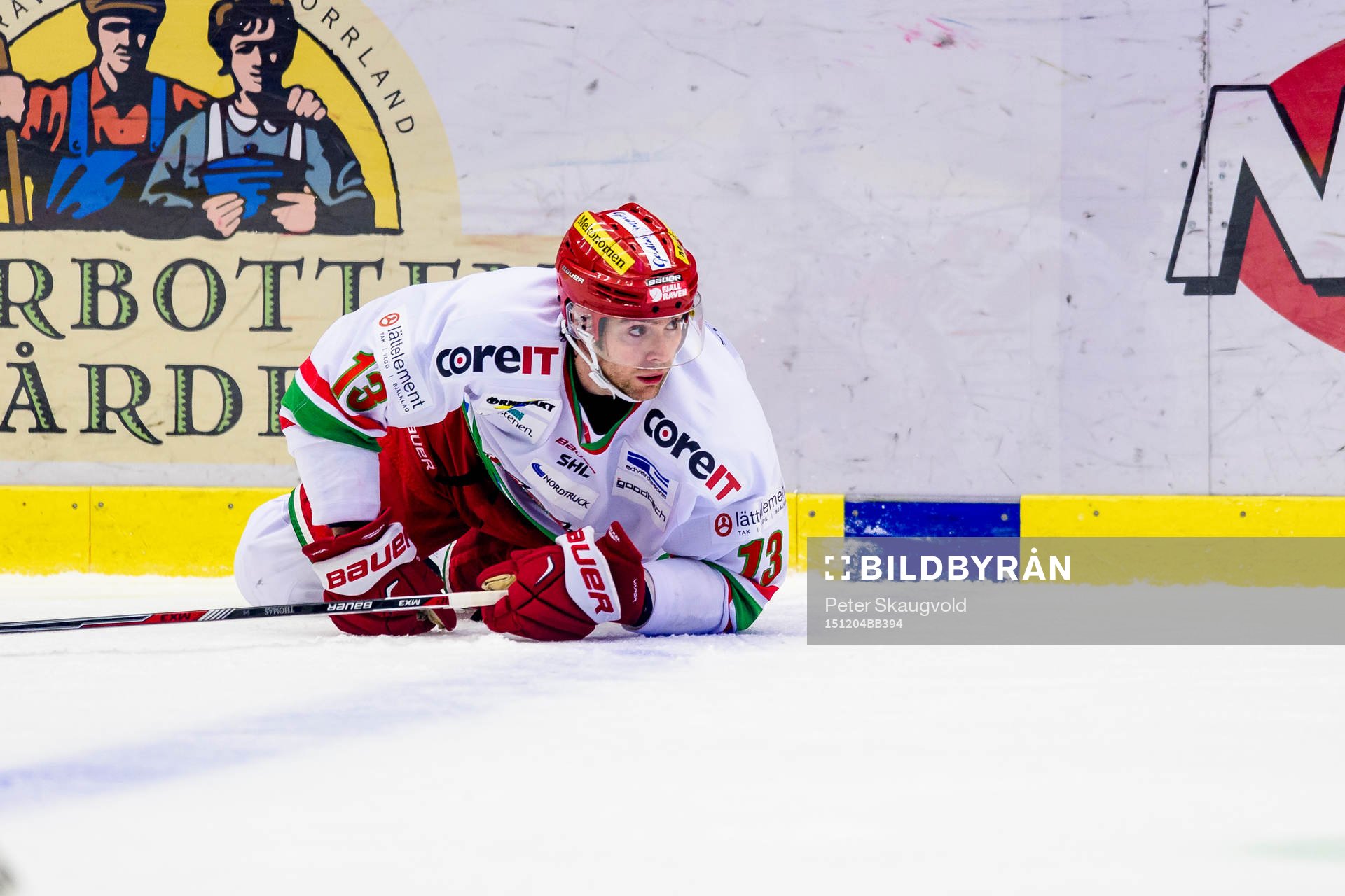 Modos Bill Thomas ligger på isen