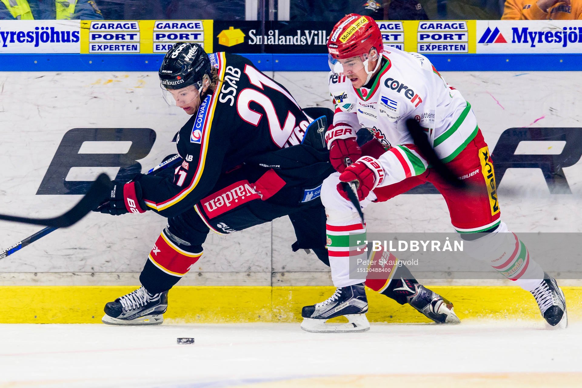 Luleås Emil Sylvegård och Modos Emil Djuse