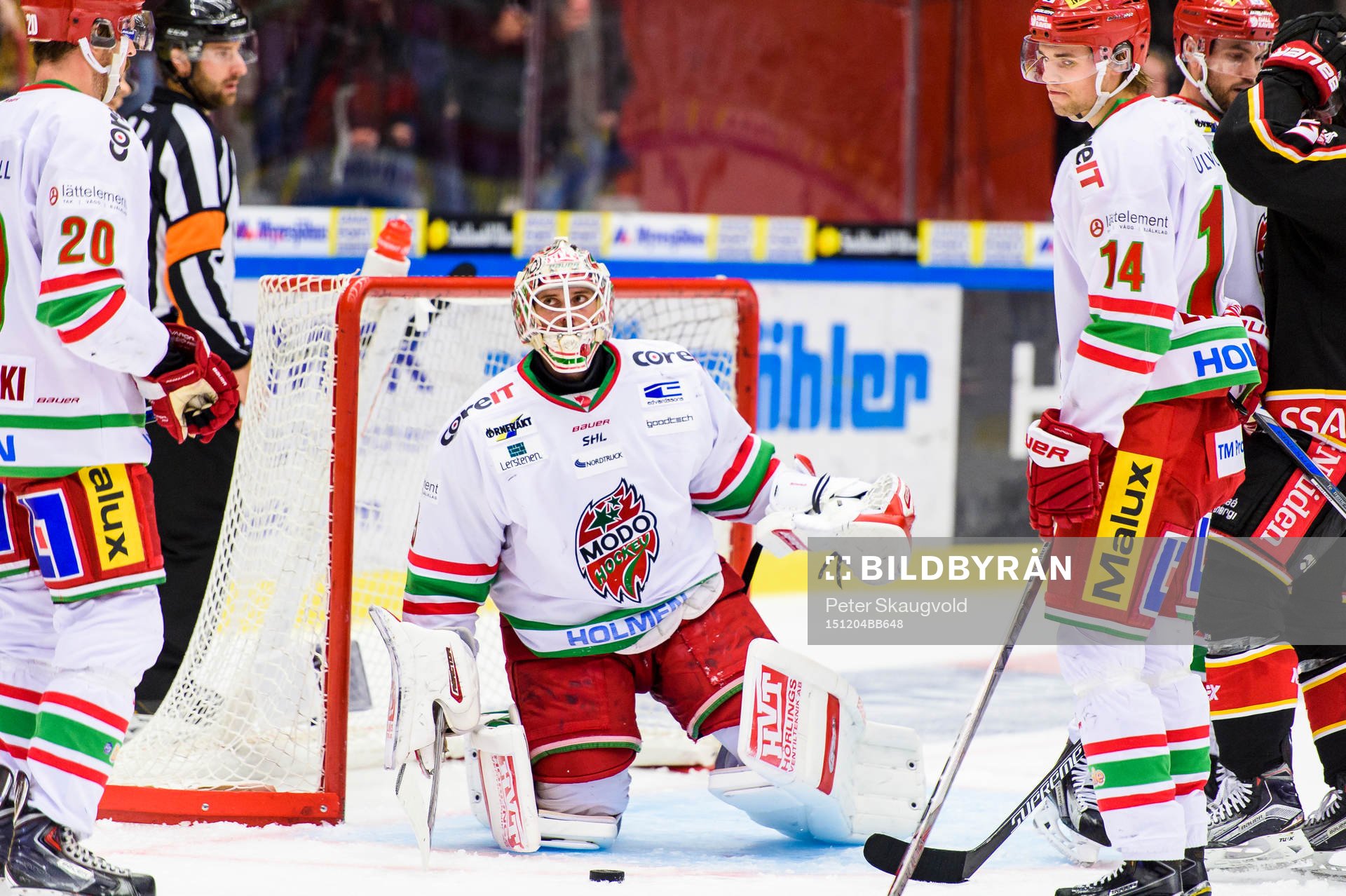 Modos målvakt Jonatan Bjurö